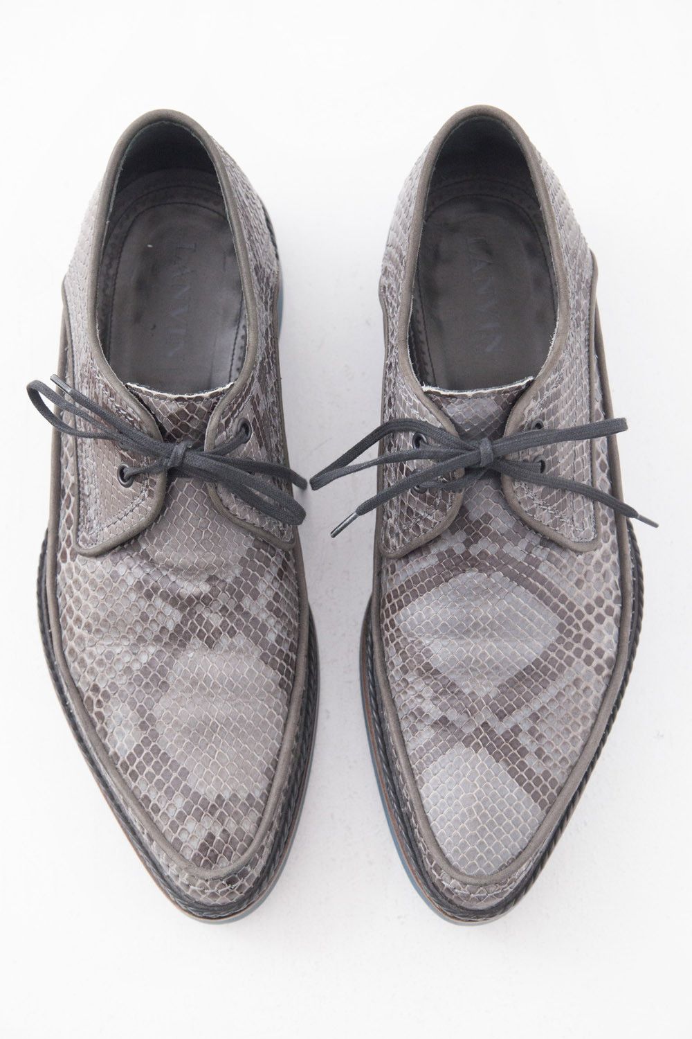 Lanvin AW10 python leather dress shoes Size US 10 / EU 43 - 6 Thumbnail