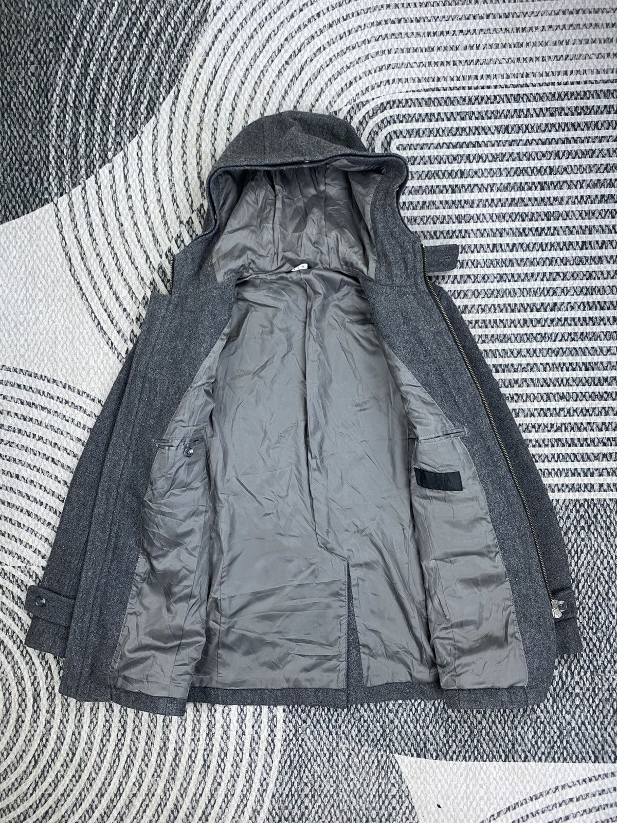 Japanese Brand Vintage A.S.M Wool Toggle Closure Duffle Coat Parka Size US M / EU 48-50 / 2 - 6 Thumbnail