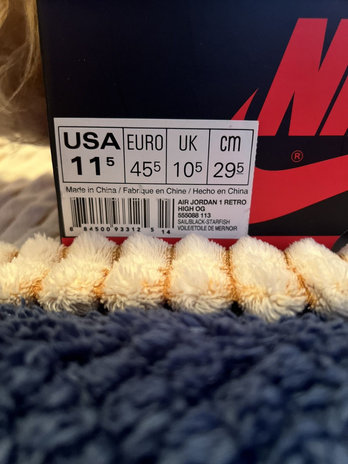 Jordan Brand × Nike Air Jordan 1 OG Reverse Shattered Backboard (sz 11.5 US) Size US 11.5 / EU 44-45 - 16 Thumbnail