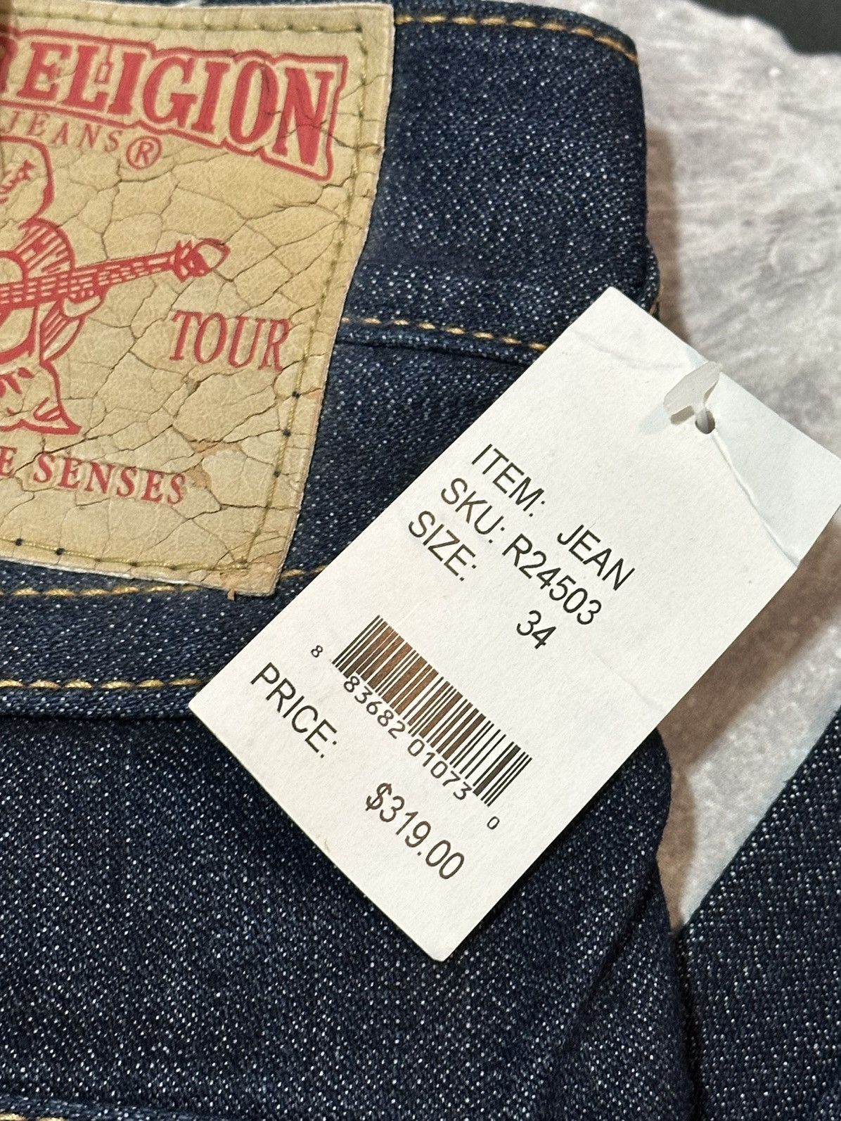 True Religion True Religion Horse Shoe Logo Flare Jeans Size US 34 / EU 50 - 13 Thumbnail