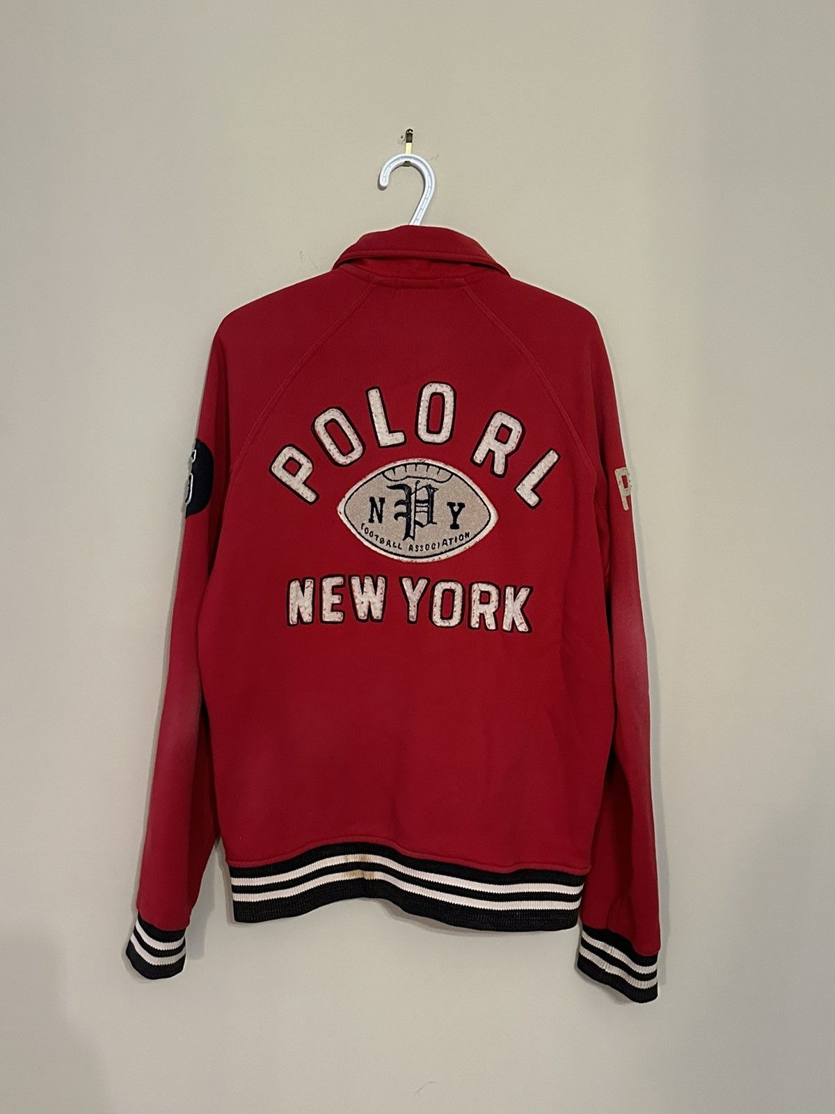 Polo Ralph Lauren Polo Ralph Lauren Indian Chief Varsity Football Jacket PRL Size US M / EU 48-50 / 2 - 2 Thumbnail