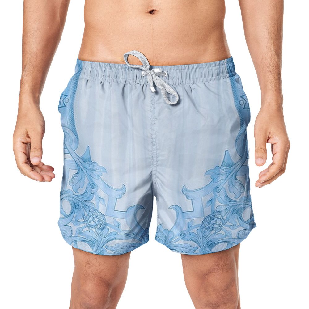 Designer Architectural Baroque Shorts Size US 31 - 1 Thumbnail