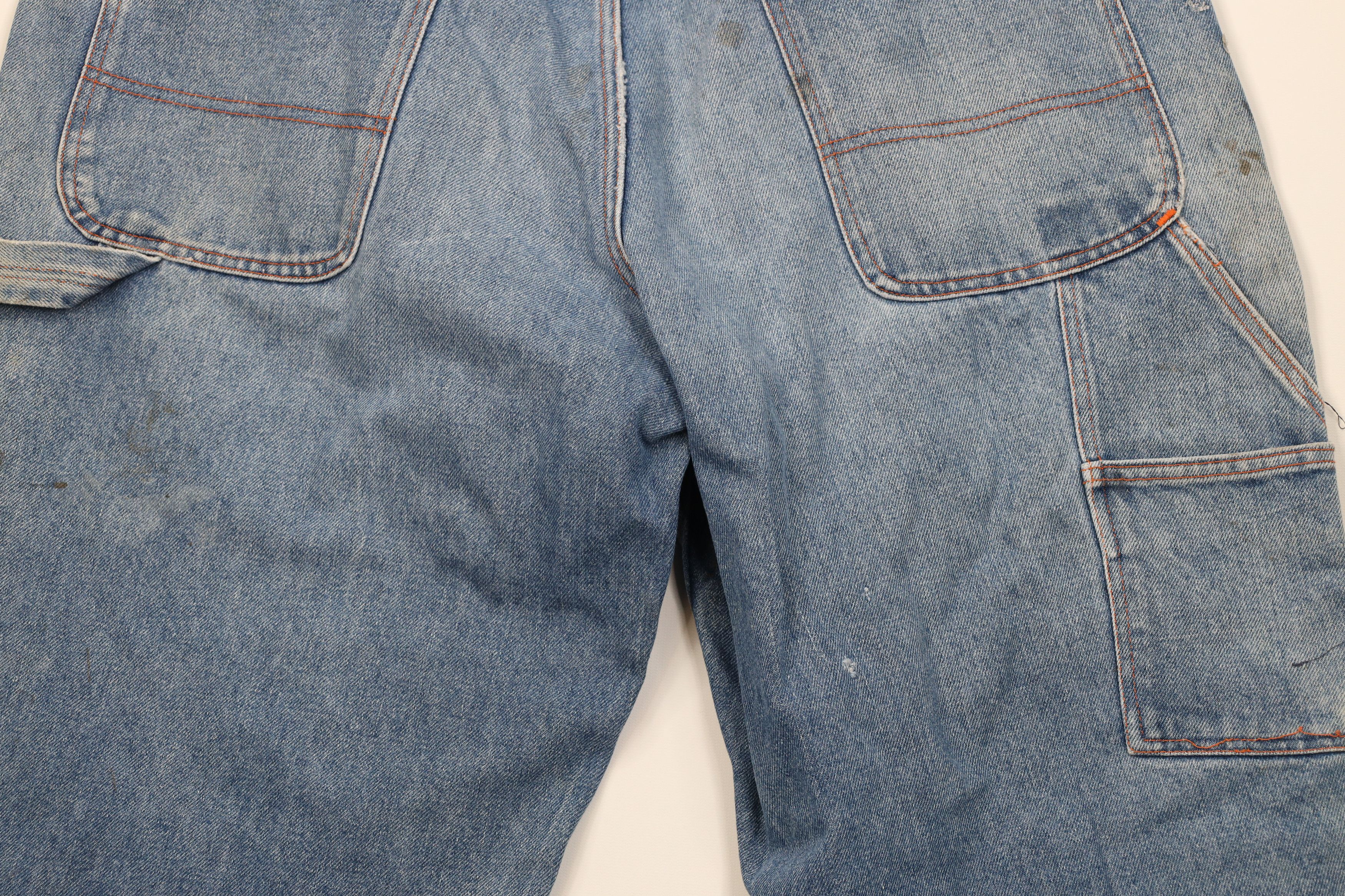 Big Mac Vintage 90s Big Mac Baggy Wide Leg Denim Jeans Blue USA Size US 38 / EU 54 - 12 Thumbnail