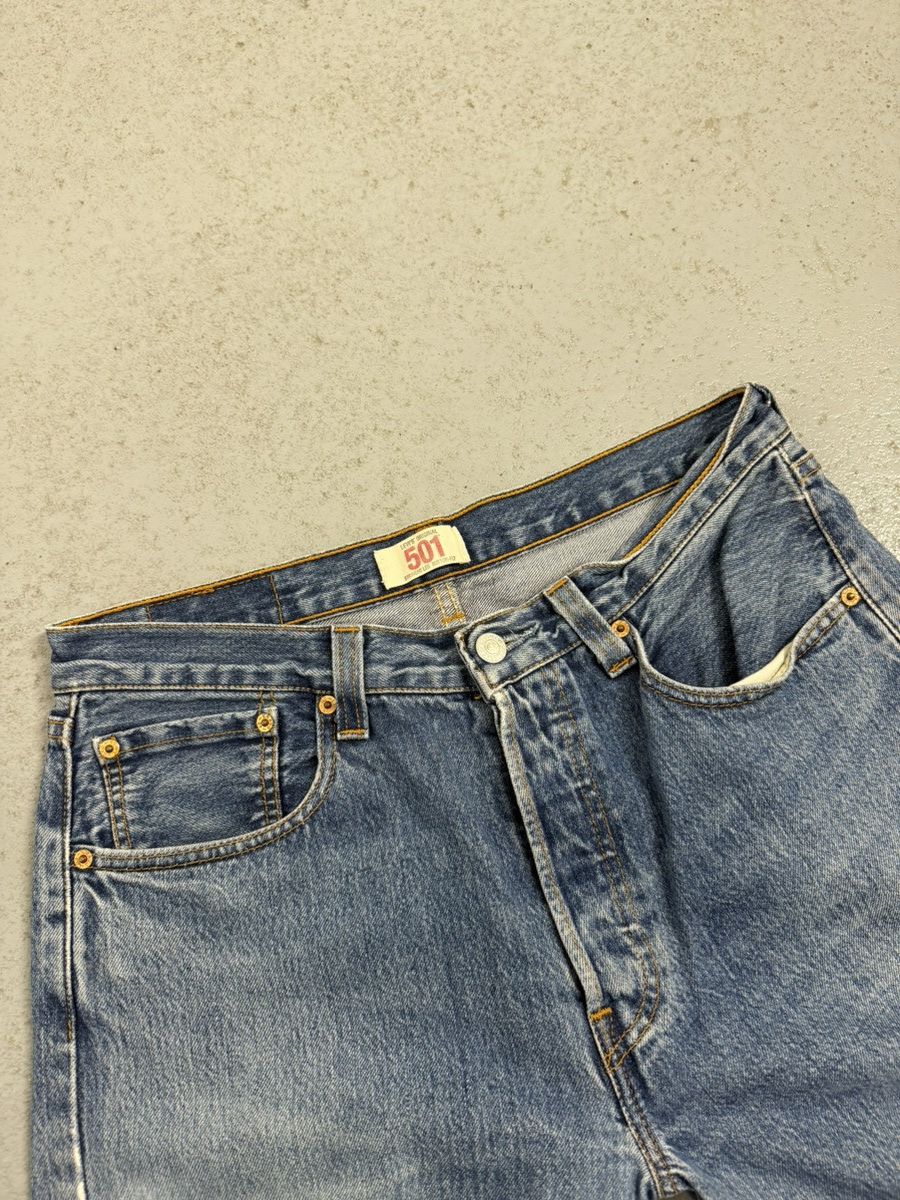 Levi's Levi‘s 501 Distressed Washed Jeans Size US 32 / EU 48 - 9 Thumbnail