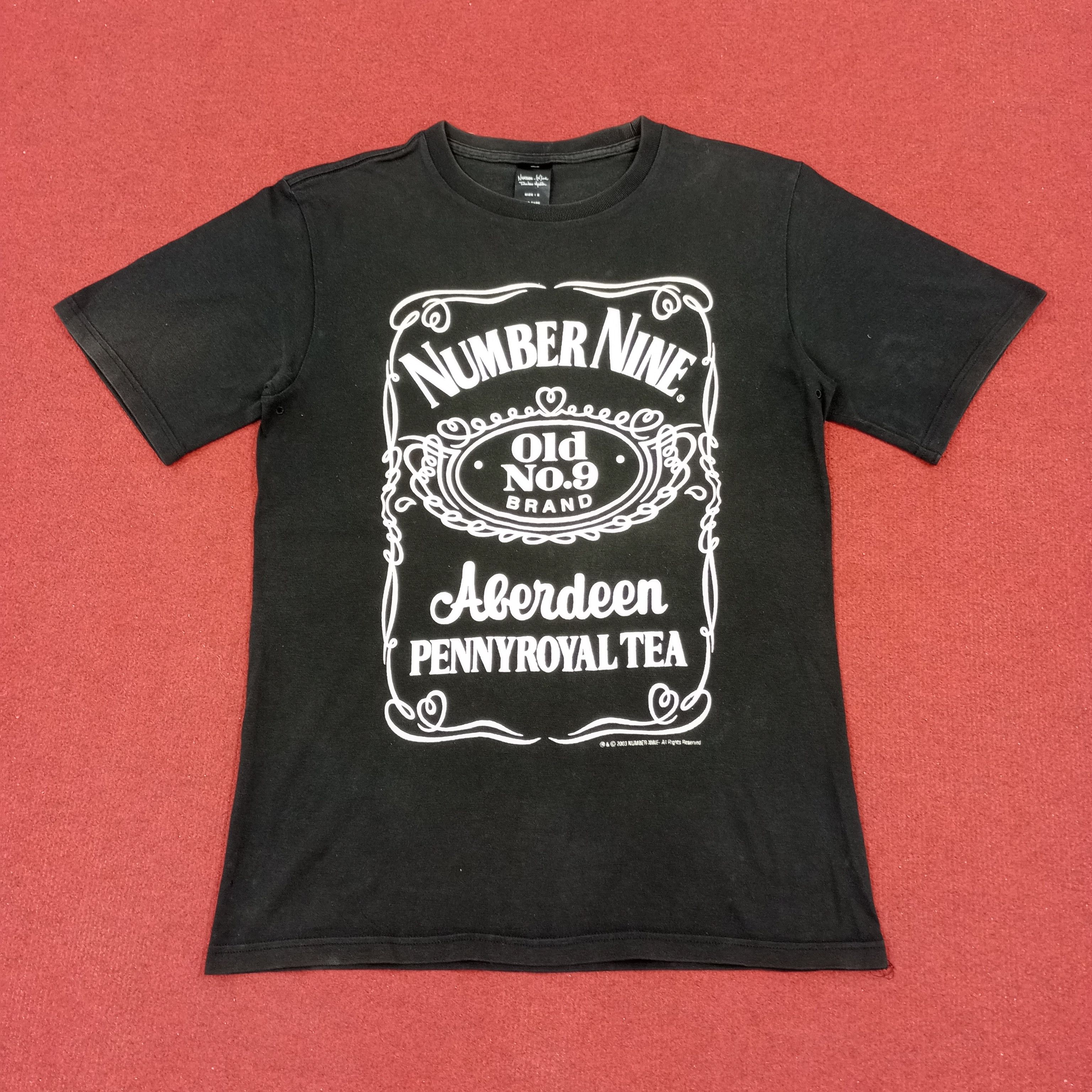 Japanese Brand Number Nine Japanese Brand Fashion Designer Brand Tshirt Size US S / EU 44-46 / 1 - 1 Thumbnail