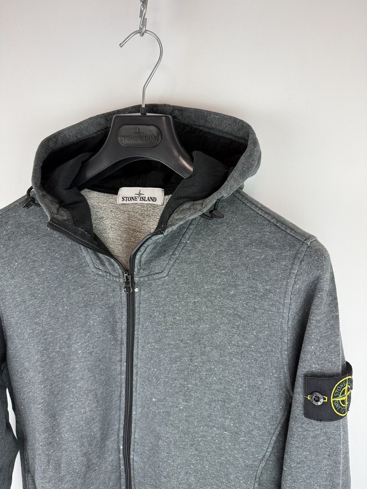 Stone Island Grey Stone Island zipped hoodie Size US M / EU 48-50 / 2 - 2 Thumbnail