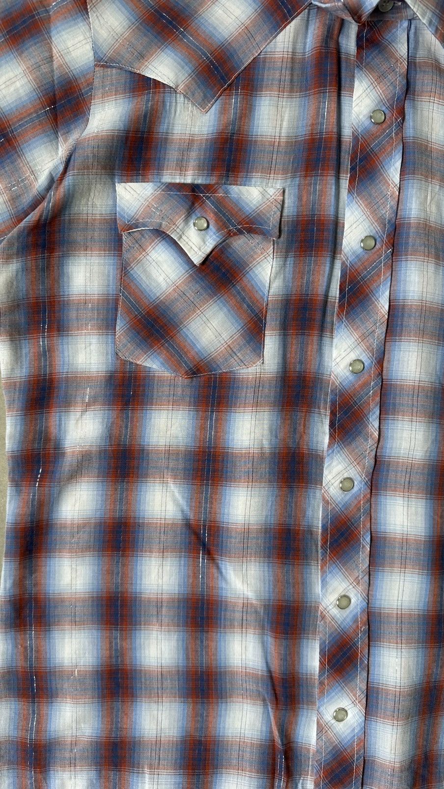 Champion VINTAGE CHAMPION WESTERN CHECKERED PEARL SNAP SHIRT Size US M / EU 48-50 / 2 - 2 Thumbnail