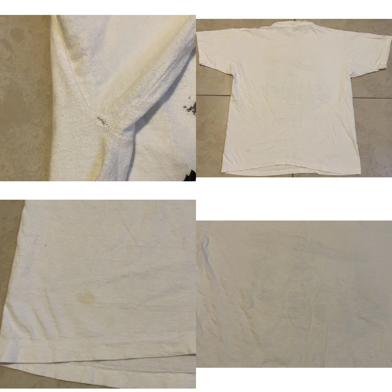 Vintage VINTAGE San Diego Faded Shirt S Abstract Art California Beach Surf Grunge OP 90s Shirt Mens White Abstract Art California Beach Surf Grunge OP 90s Size US S / EU 44-46 / 1 - 8 Thumbnail