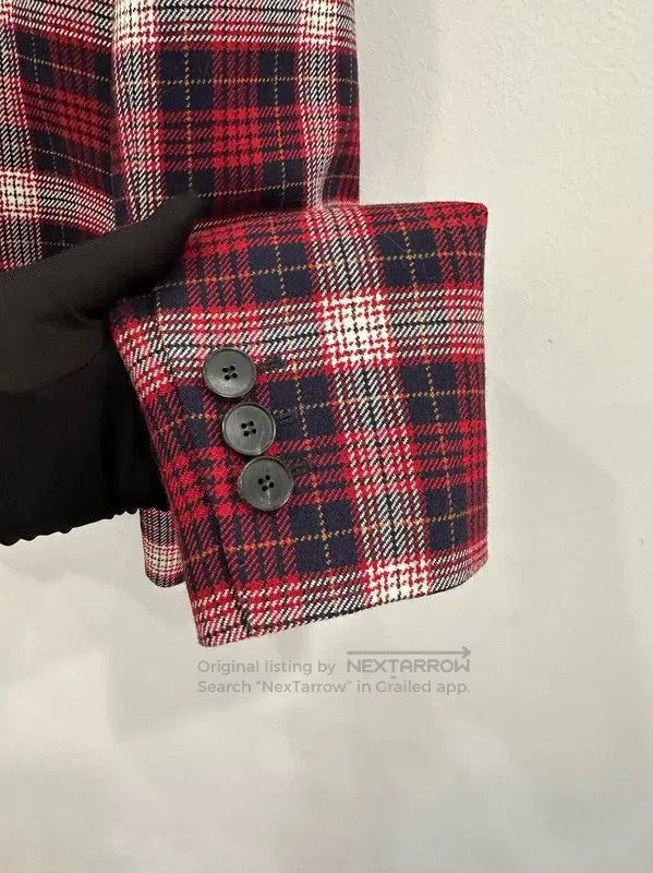 Dior Dior Wool Jacket in Burgundy for Women . Size M / US 6-8 / IT 42-44 - 4 Thumbnail