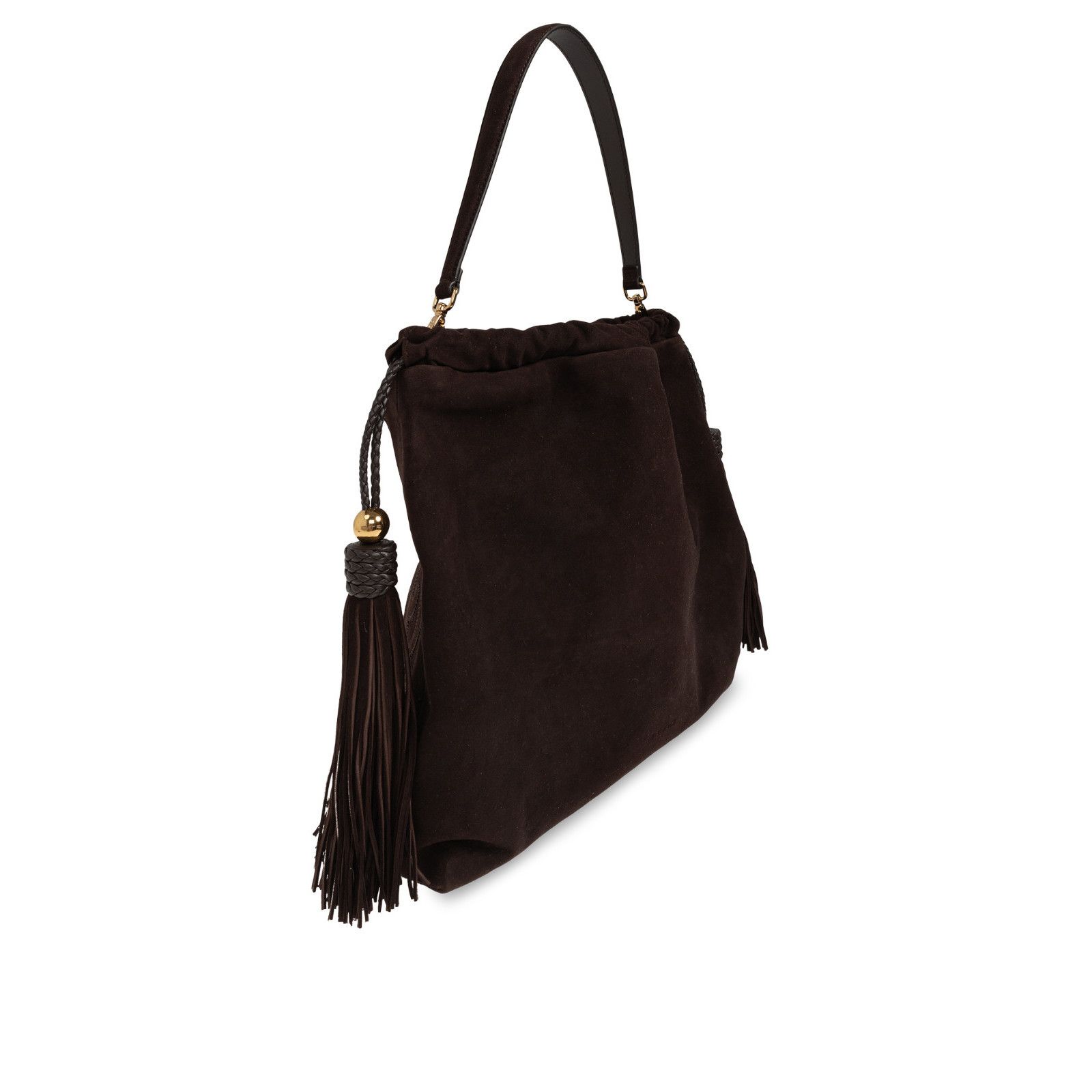 Etro ETRO Kalispera Large Brown Suede Shoulder Bag New & Authenti Size ONE SIZE - 3 Thumbnail