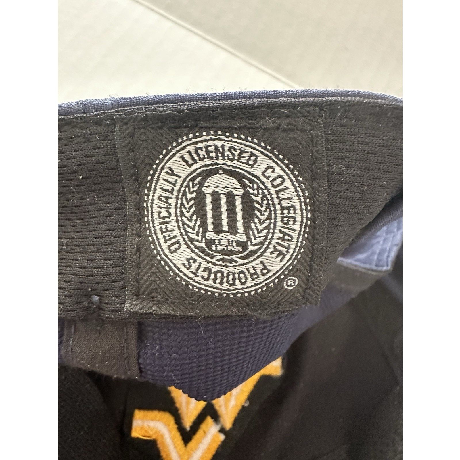 47 Brand 47 Brand Forward WV Mountaineers Navy Cap Hat OSFA Sport Size ONE SIZE - 4 Thumbnail