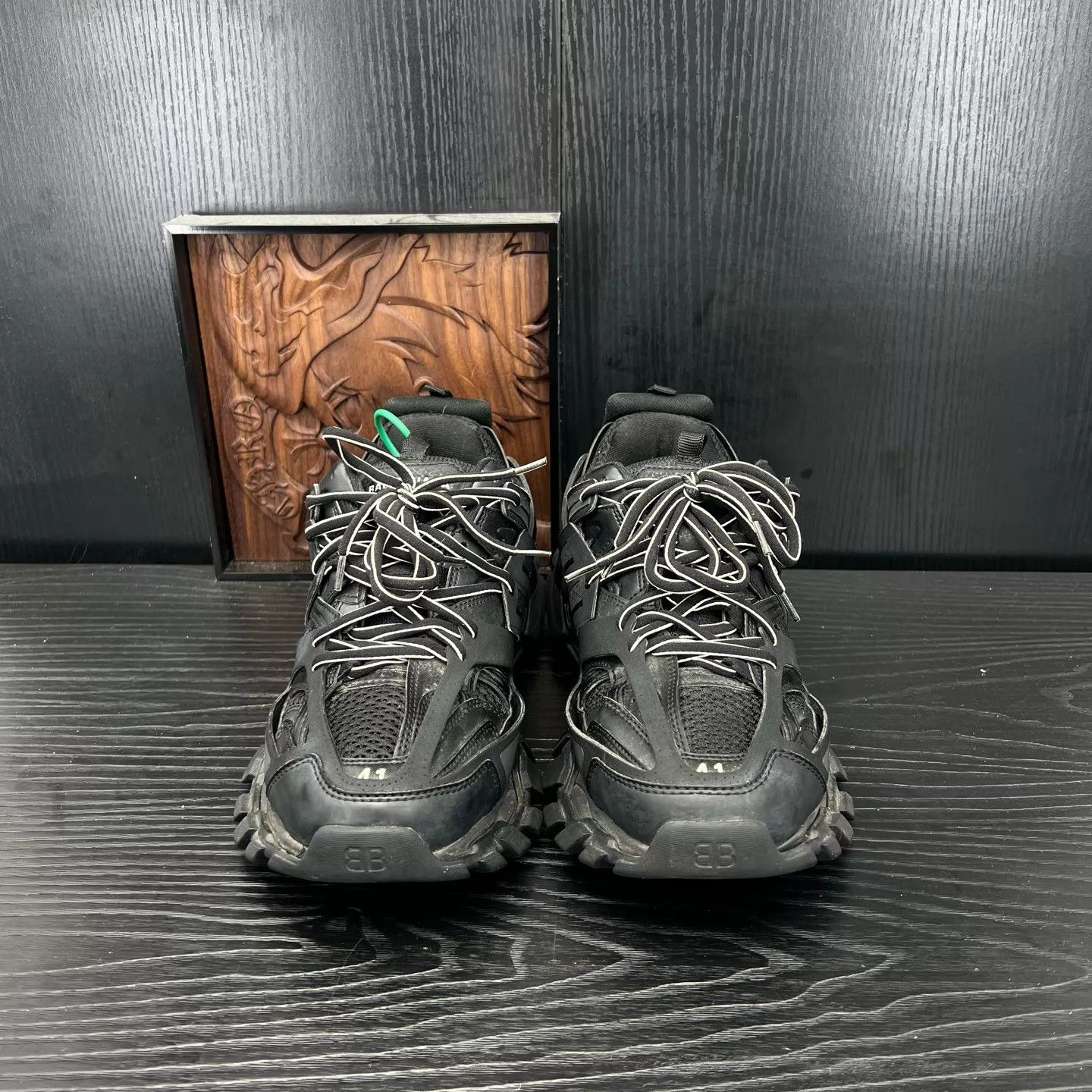 Balenciaga Balenciaga Track Black 41 (Original Box) Size US 8 / EU 41 - 4 Thumbnail