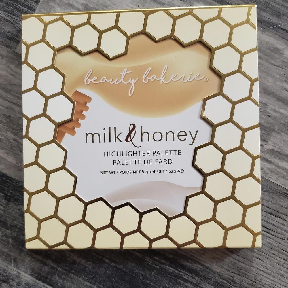 Designer Beauty Bakerie Milk & Honey highlighter palette Size ONE SIZE - 4 Thumbnail