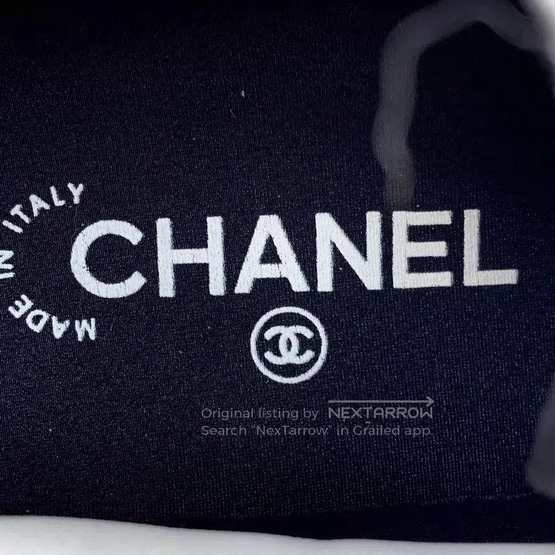 Chanel Chanel Dark green suede lace-on casual flat board shoes Size US 5.5 / IT 35.5 - 7 Thumbnail