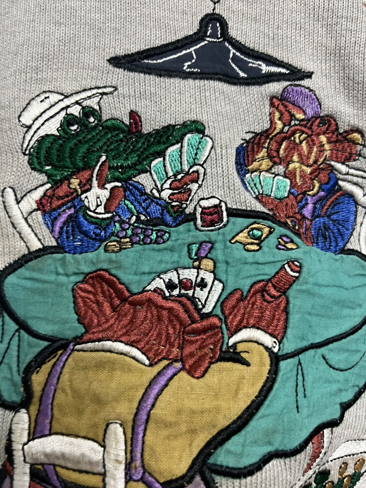 Hysteric Glamour 💥Steal Now💥Pianta Uomo Crazy Card Gamblers Sweatshirts Size US L / EU 52-54 / 3 - 7 Thumbnail