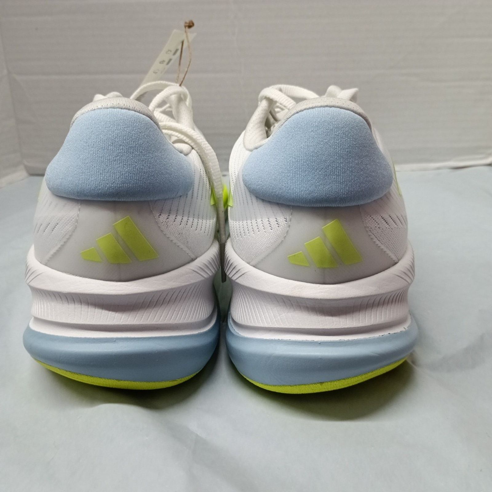 Adidas Adidas Supernova Ease White Yellow Running Shoes Men Size 13 Size US 13 / EU 46 - 4 Thumbnail