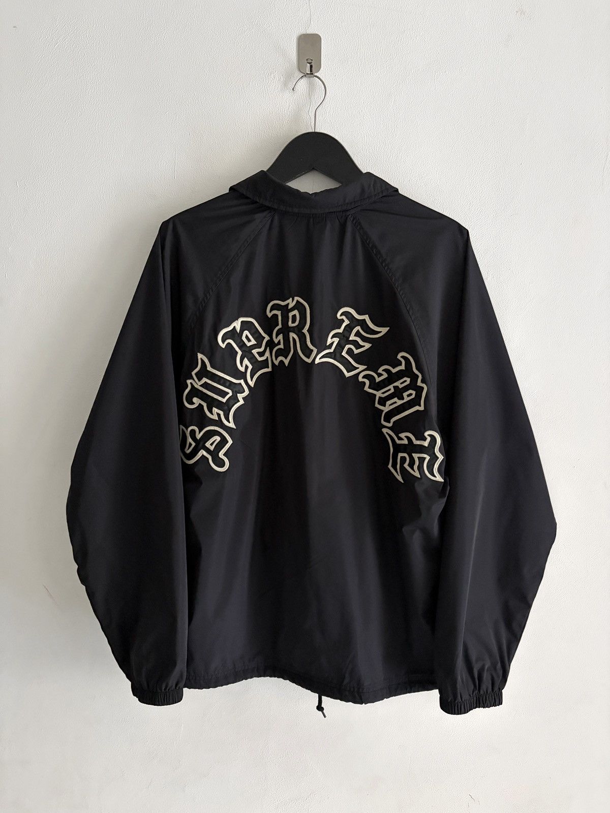 Supreme 90s Old English Quilted Coaches Jacket | Grailed