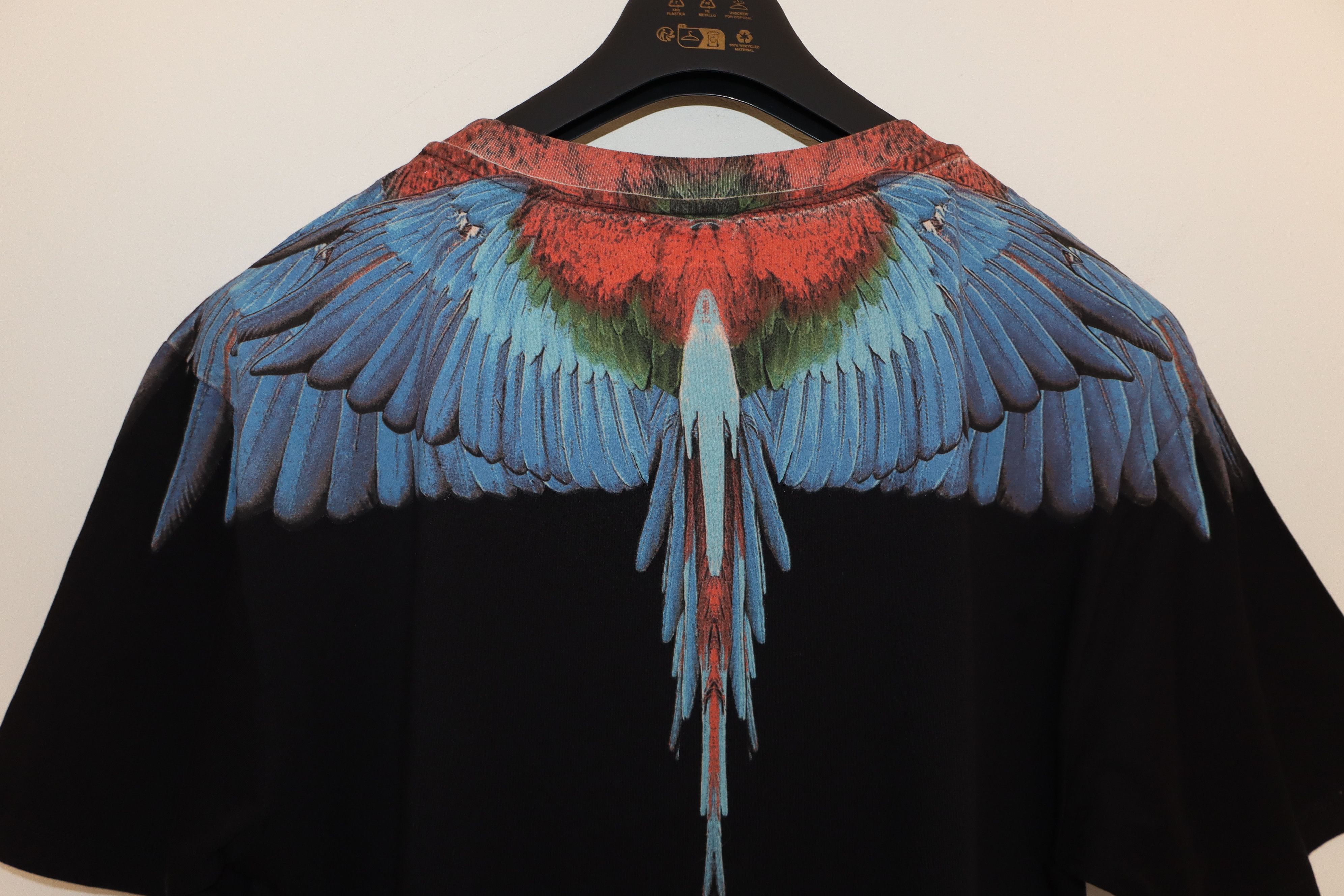 Marcelo Burlon *BRAND NEW* Alas print classic t-shirt Size US M / EU 48-50 / 2 - 6 Thumbnail