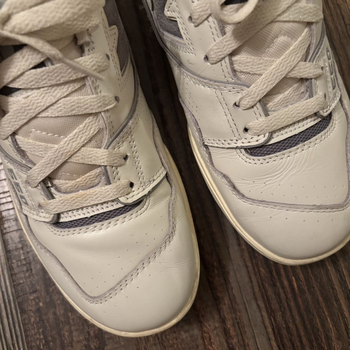New Balance New Balance x Aime Leon Dore 550 White Grey Size US 10.5 / EU 43-44 - 5 Thumbnail