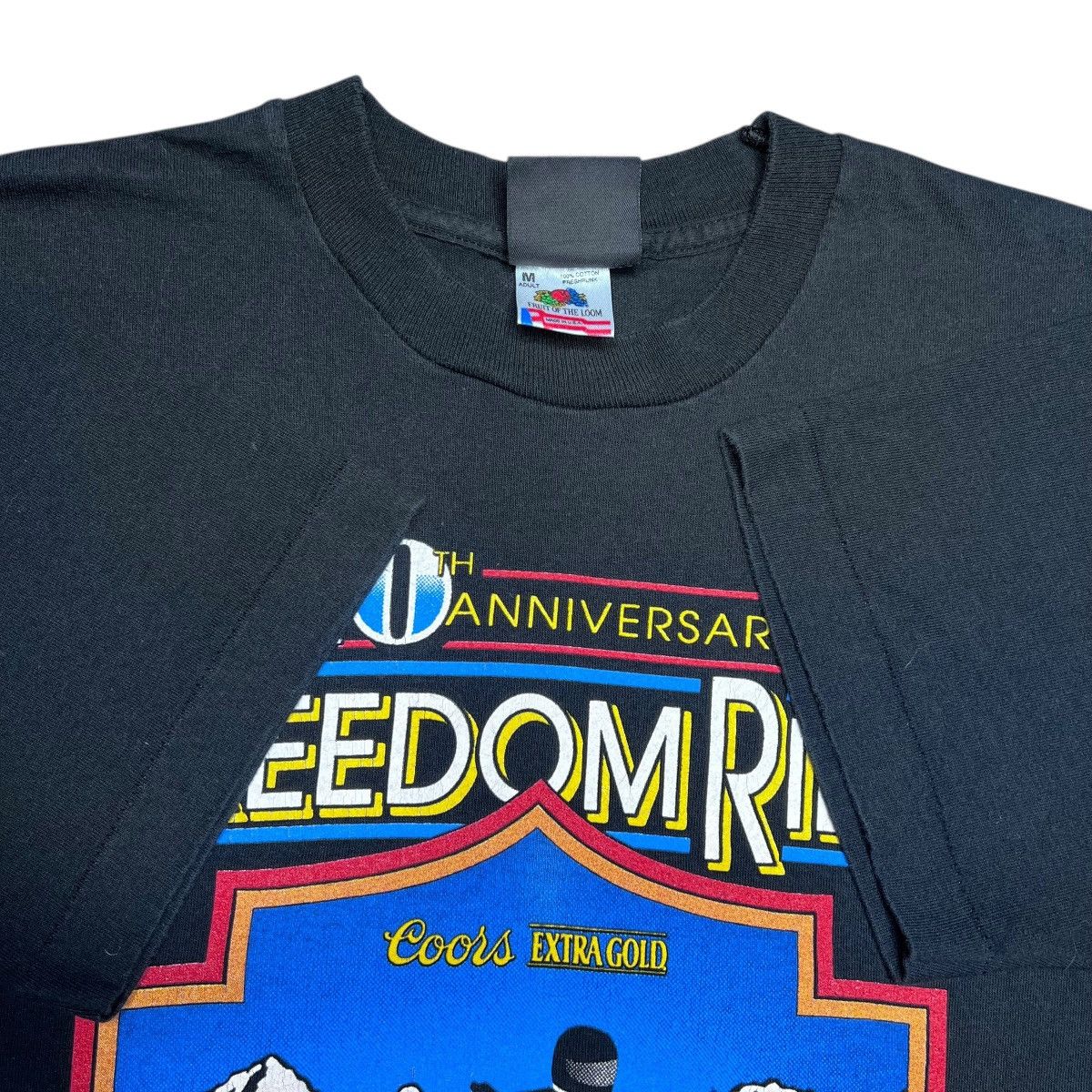 Harley Davidson 1993 Harley Davidson Freedom Ride Denver Colorado T-Shirt Size US M / EU 48-50 / 2 - 3 Thumbnail