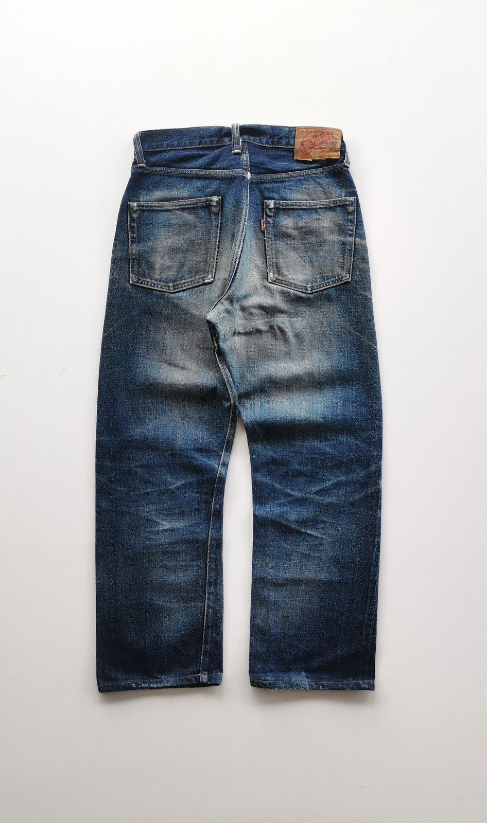 Denime × Iron Heart × Japanese Brand Denime Selvedge Jeans ( Size 28 x 38 ) Size US 28 / EU 44 - 4 Thumbnail