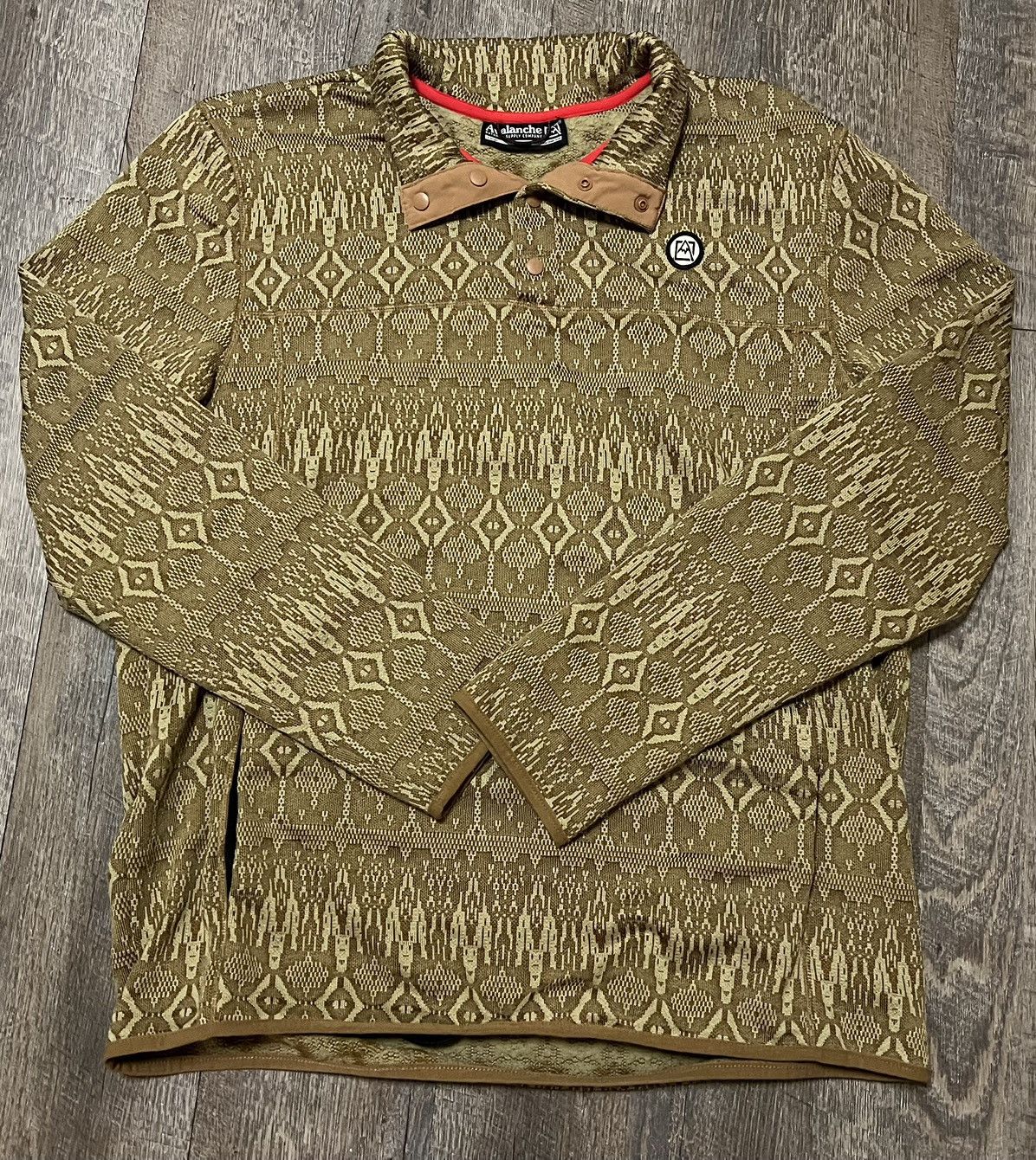 Avalanche AVALANCHE TAPESTRY PRINT PULLOVER LONG SLEEVE SHIRT sz Large Size US L / EU 52-54 / 3 - 1 Thumbnail