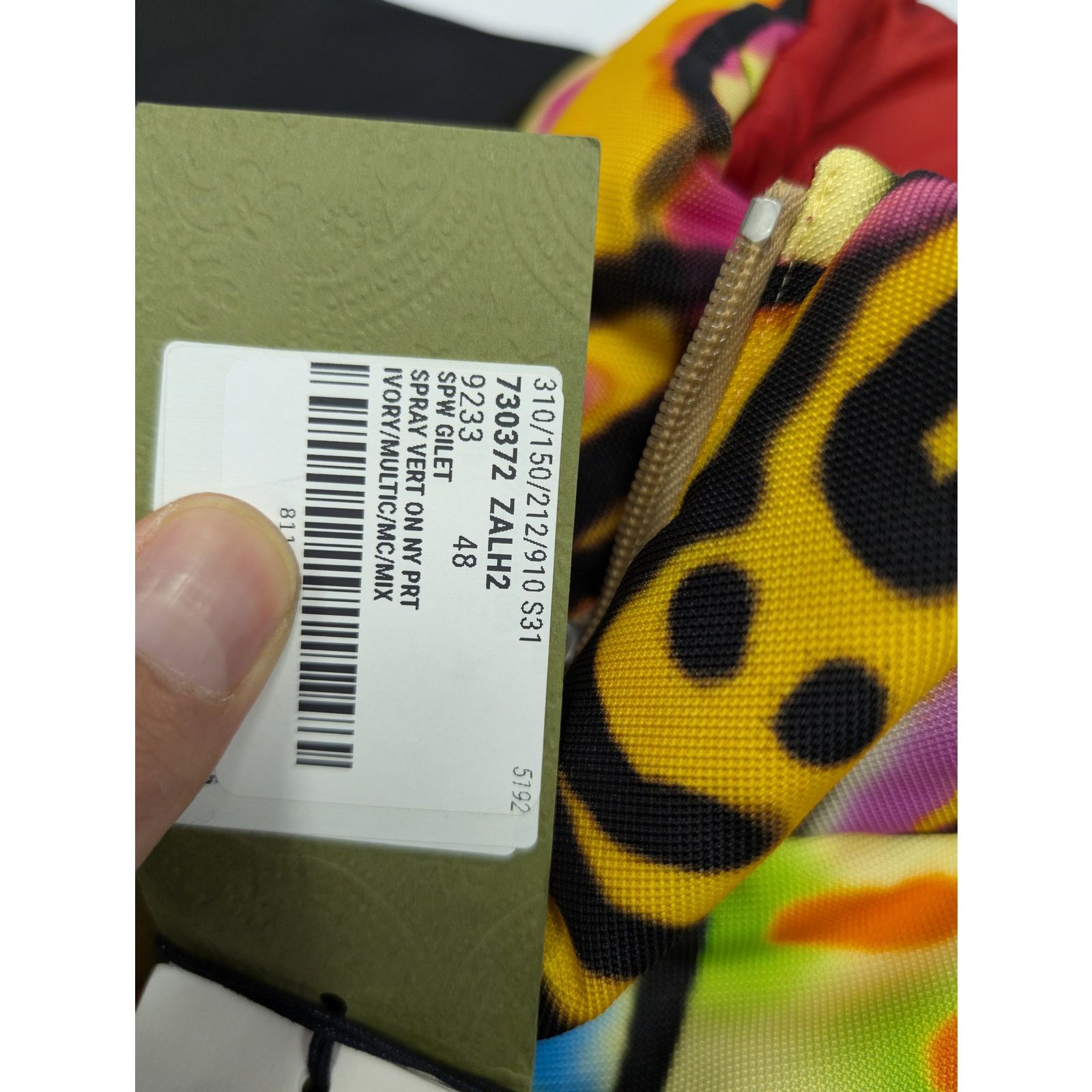 Gucci o1rshd1 SPW Gilet Spray Vert on NY PRT Vest in Multicolor Size US M / EU 48-50 / 2 - 22 Thumbnail