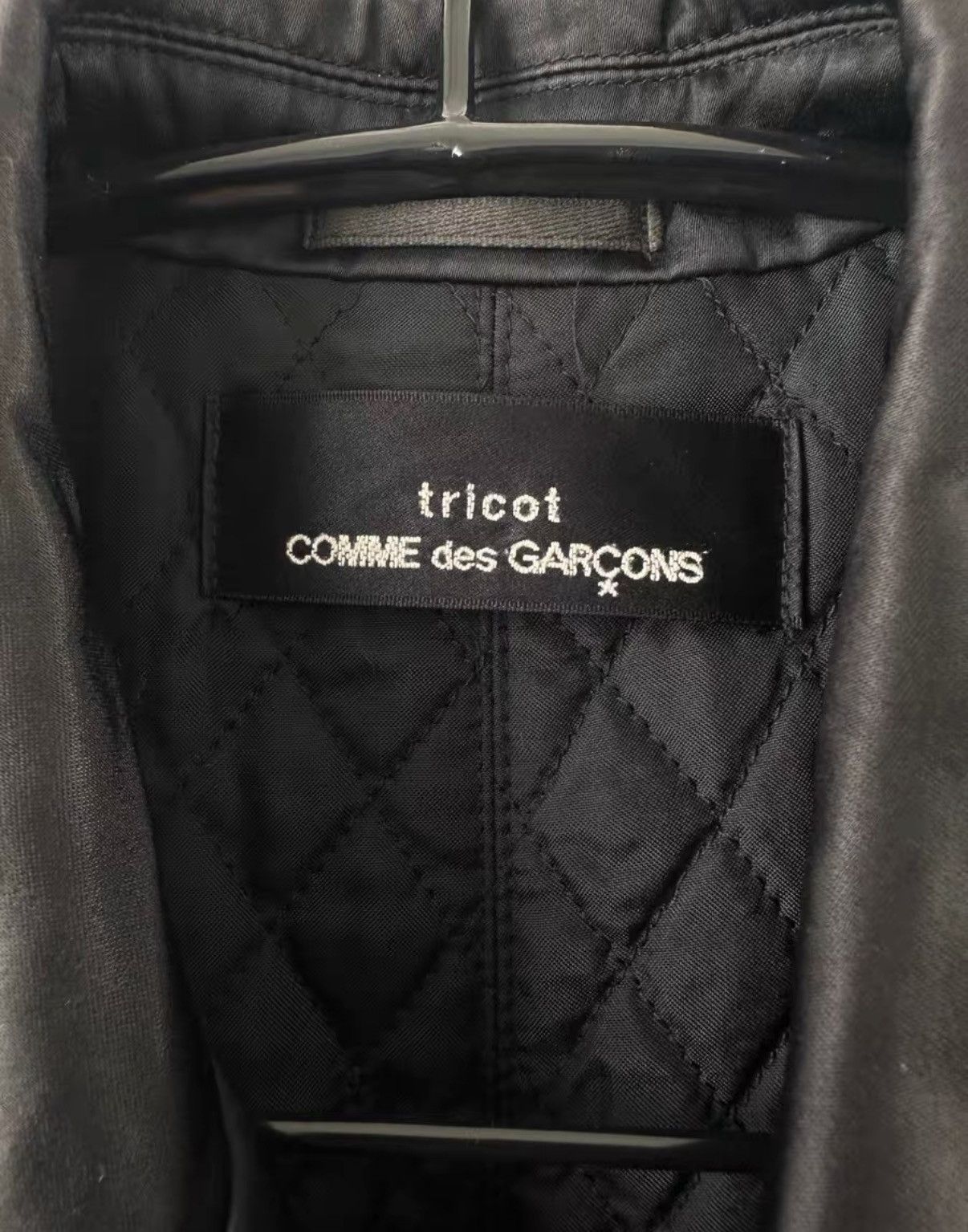 Comme des Garcons Comme des Garcons AD1995 Cupro Cotton Padded Coat K7 Size US L / EU 52-54 / 3 - 5 Thumbnail