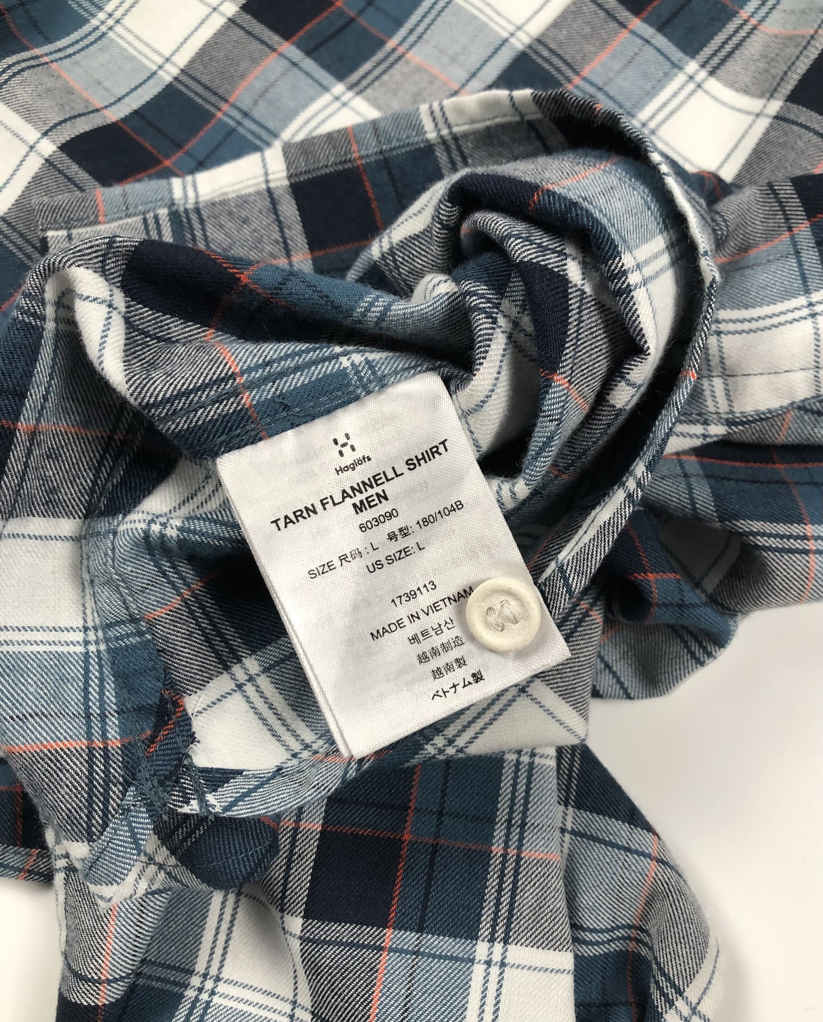 Haglofs Haglofs Tarn Flannel Shirt Size US L / EU 52-54 / 3 - 5 Thumbnail