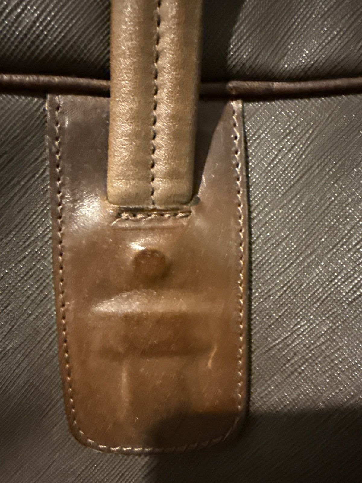 Neil Barrett Saffiano leather softshell briefcase Size ONE SIZE - 4 Thumbnail