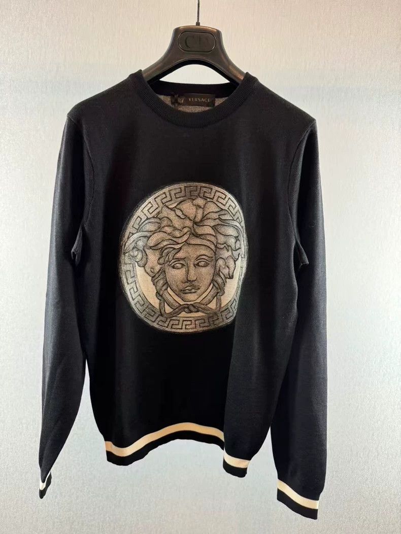 Versace Wool knitted sweater