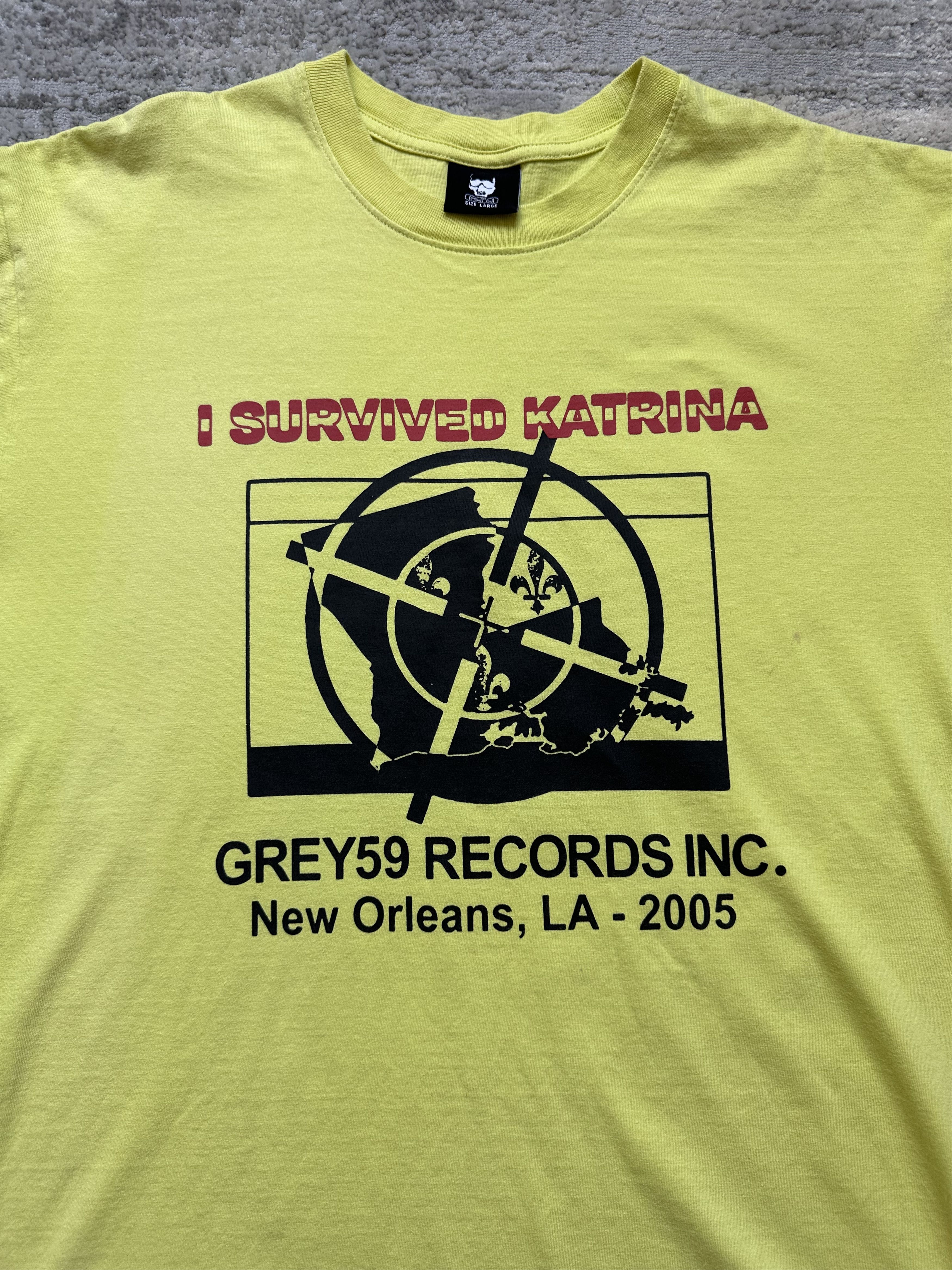 G59 Records G59 Records I survived katrina t shirt Size US L / EU 52-54 / 3 - 3 Thumbnail