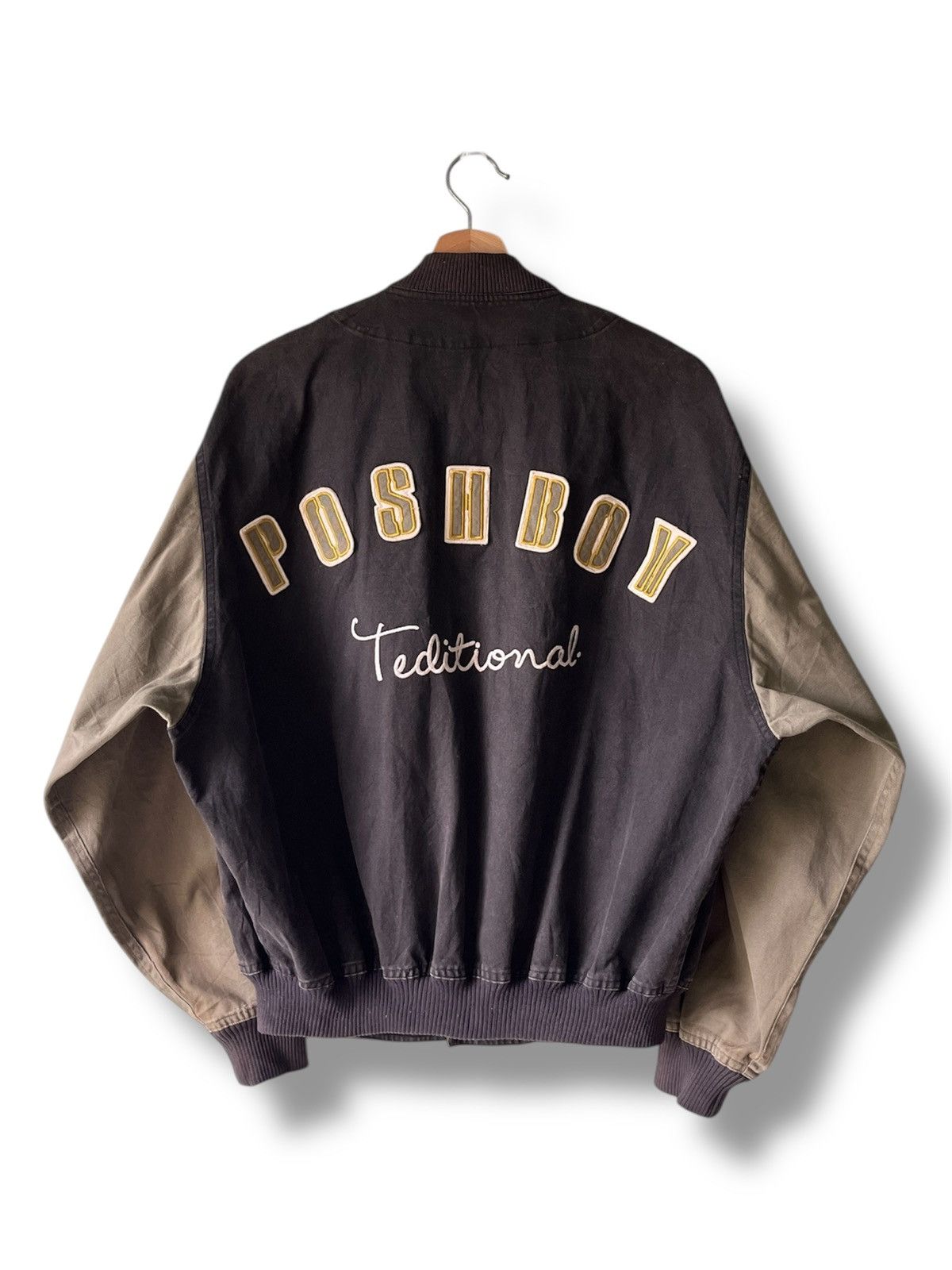 Rare Posh Boy Varsity Jacket Japanese Brand - Etsy