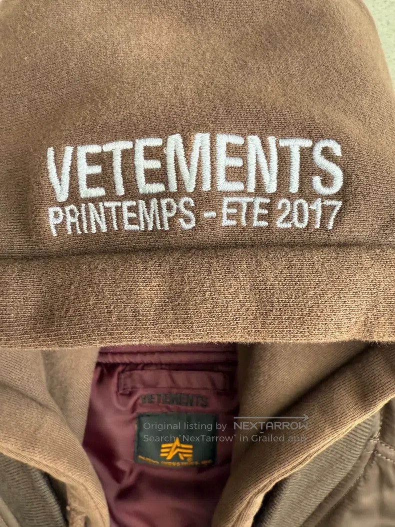 Vetements Vetements Pilot Cotton Jacket Size US S / EU 44-46 / 1 - 4 Thumbnail