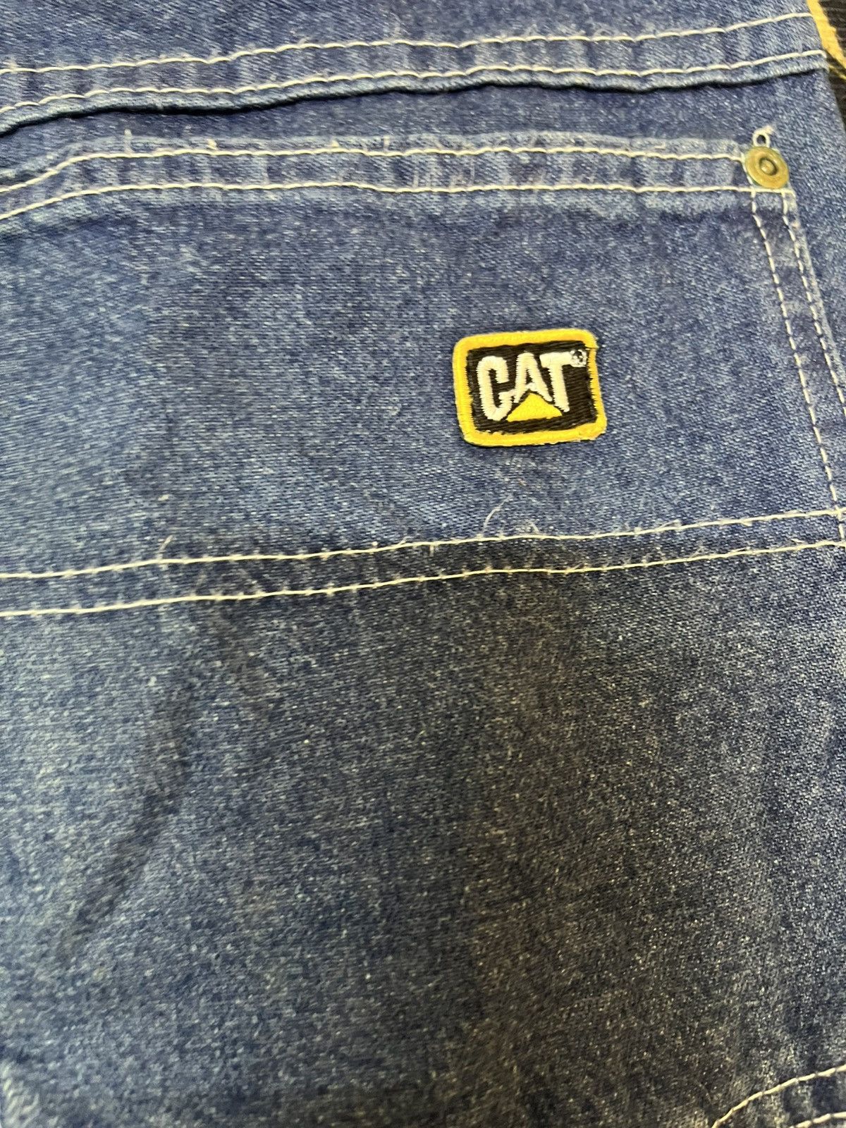Caterpillar Vintage CAT Baggy Wide Leg Carpenter Denim Size US 31 - 9 Thumbnail