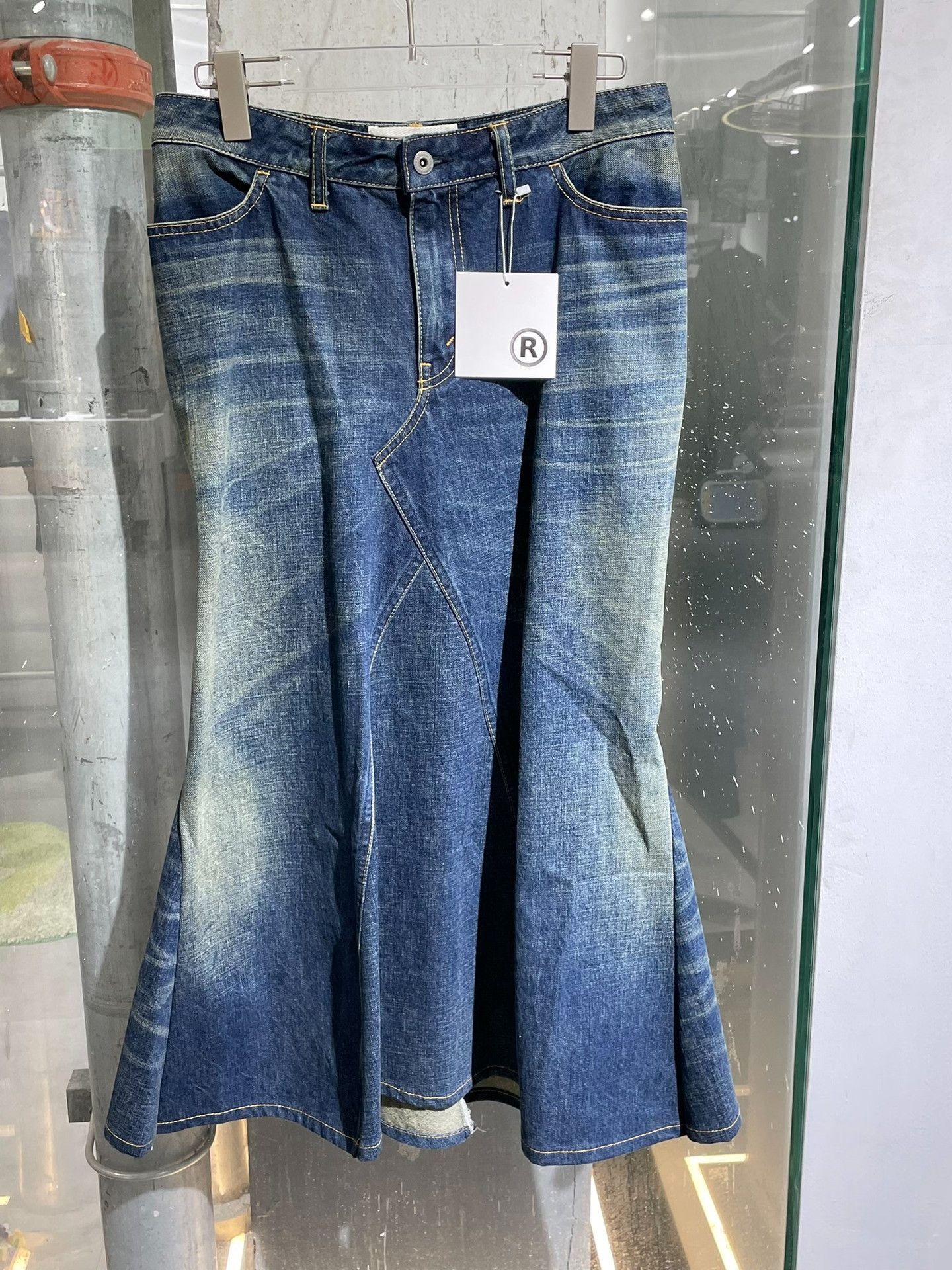 Junya Watanabe Junya Watanabe Denim Mermaid Skirt Size M Size US 27 - 1 Thumbnail