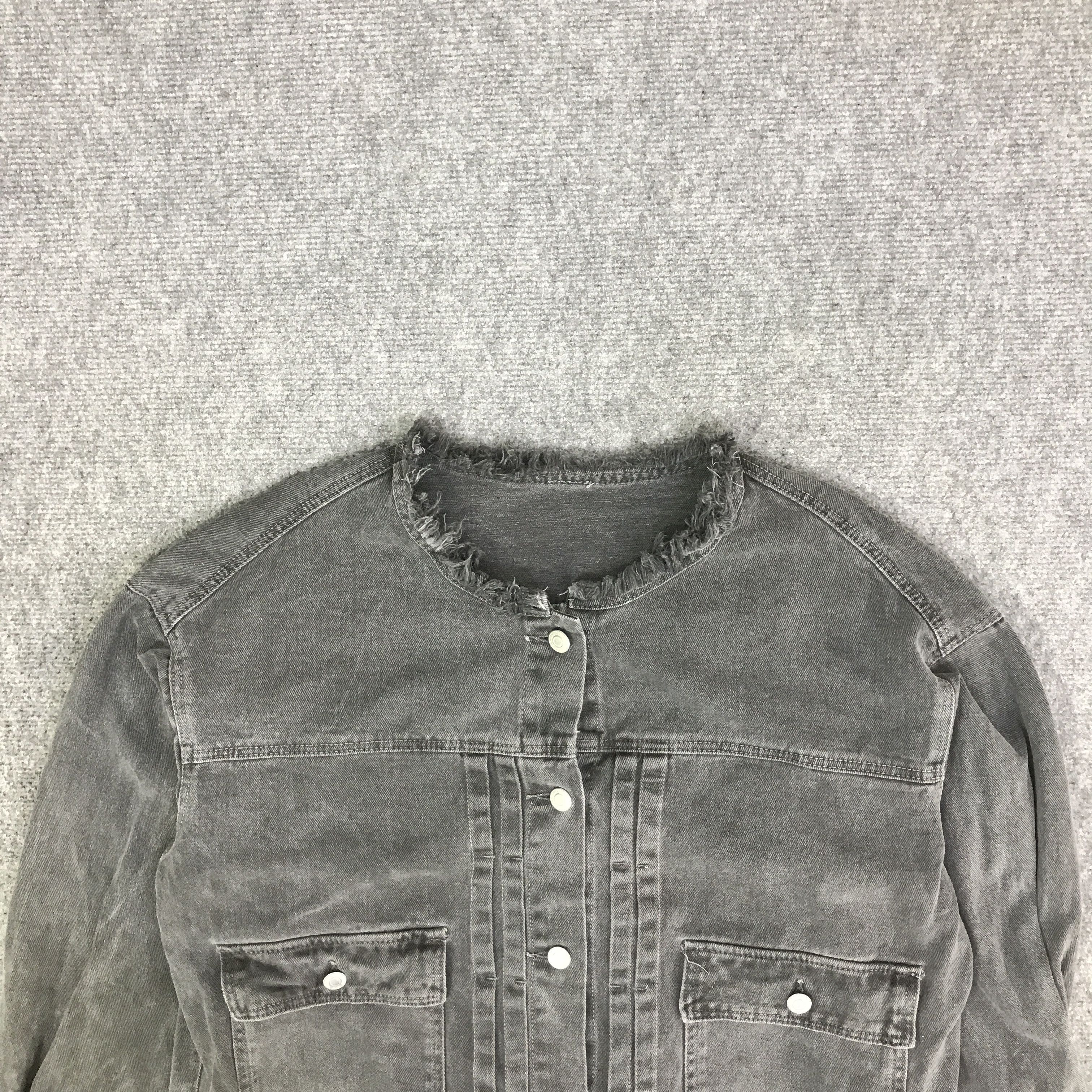 Japanese Brand RICHE GLAMOUR TYPE 2 BLACK FADED JACKET K96B17 Size US M / EU 48-50 / 2 - 2 Thumbnail