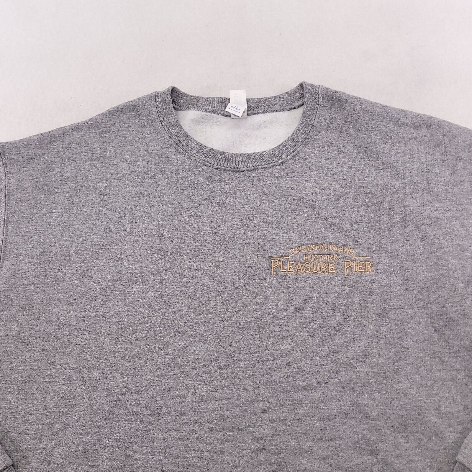 Jerzees Jerzees Long Sleeve Crew Neck Sweatshirt Mens Size M Gray Size US M / EU 48-50 / 2 - 1 Thumbnail