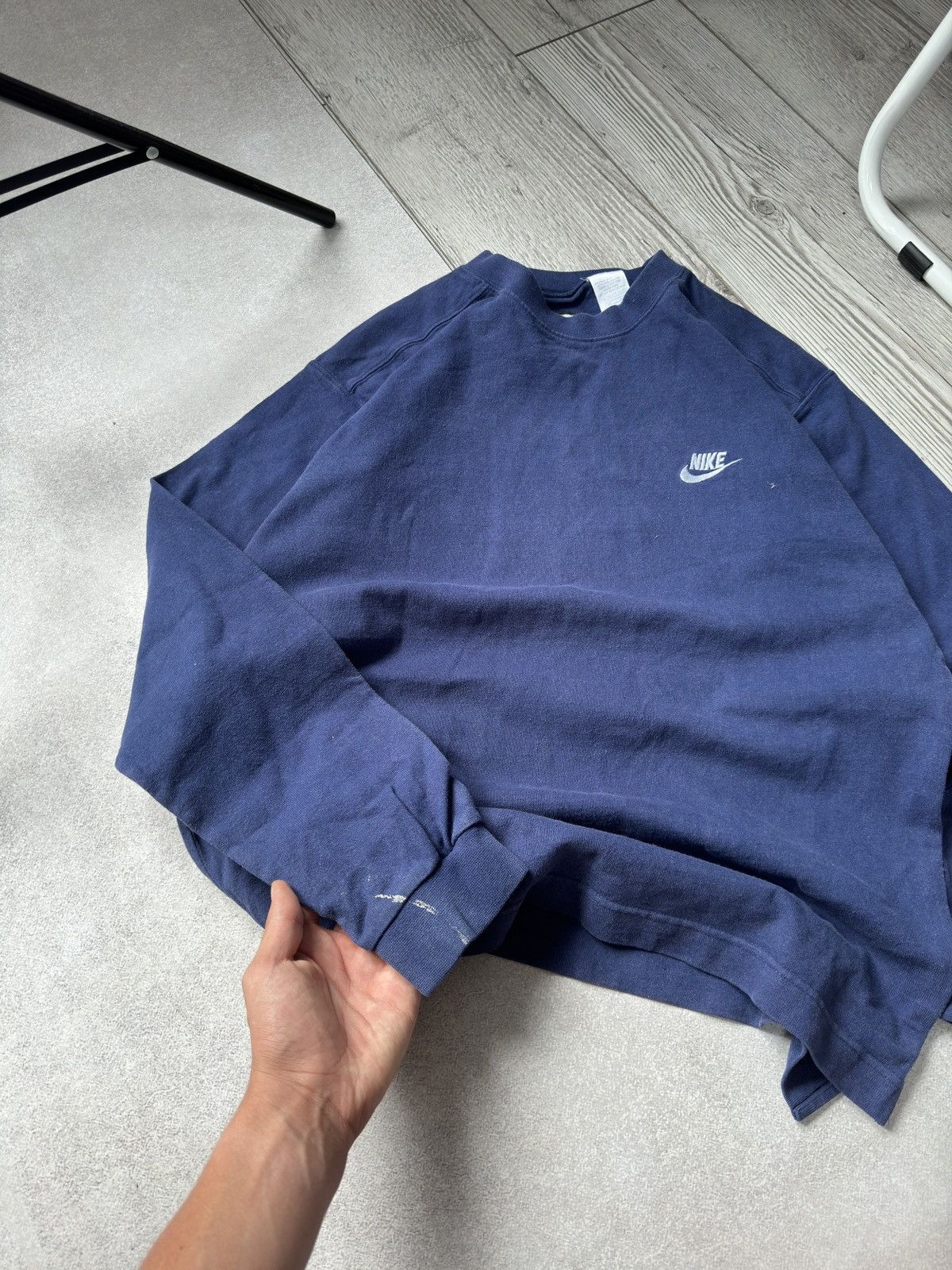 Nike Vintage Nike distressed Y2K sweatshirt Size US M / EU 48-50 / 2 - 5 Thumbnail
