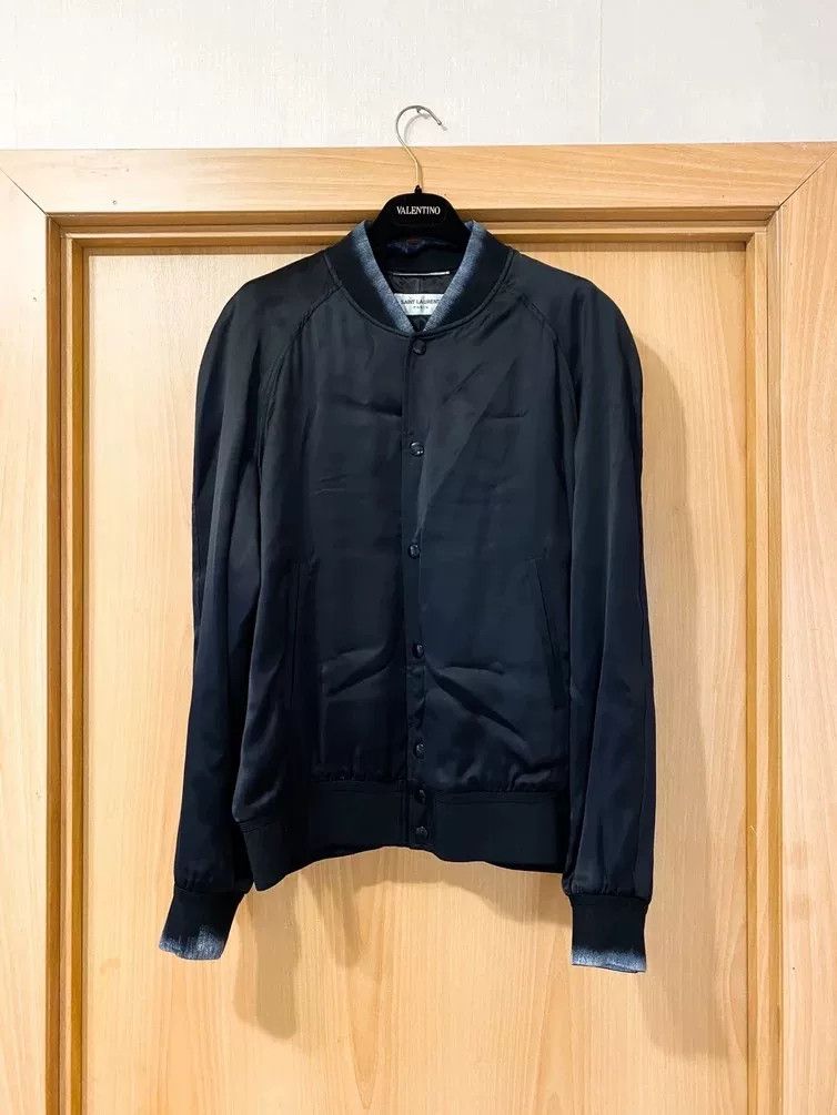 Saint Laurent Paris Saint Laurent Paris Show Baseball Jacket Size US M / EU 48-50 / 2 - 1 Thumbnail