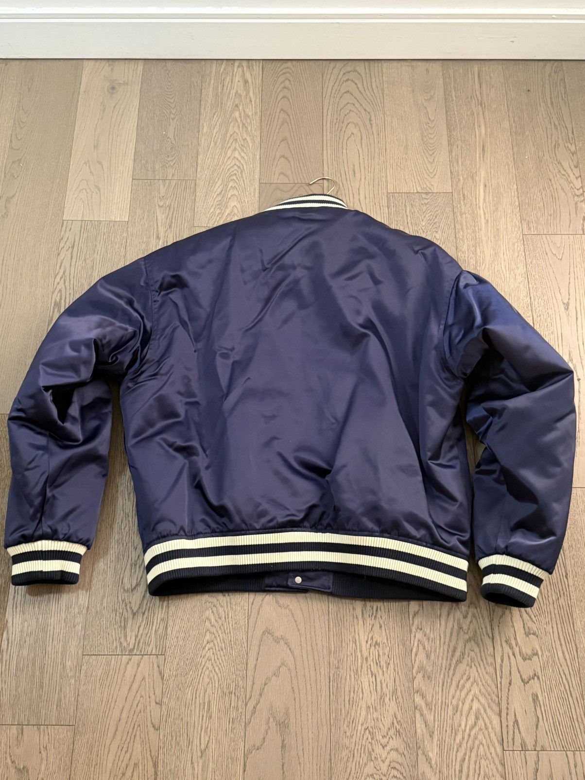 Louis Vuitton Louis Vuitton Blue Baseball Jacket Size US L / EU 52-54 / 3 - 6 Thumbnail