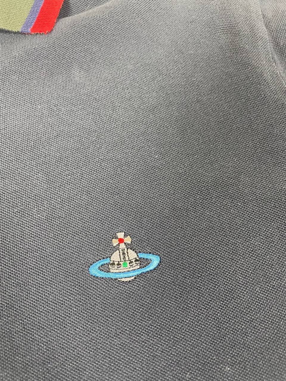 Vivienne Westwood Vivienne Westwood Polo Shirt Logo Orb Luxury Size US L / EU 52-54 / 3 - 10 Thumbnail
