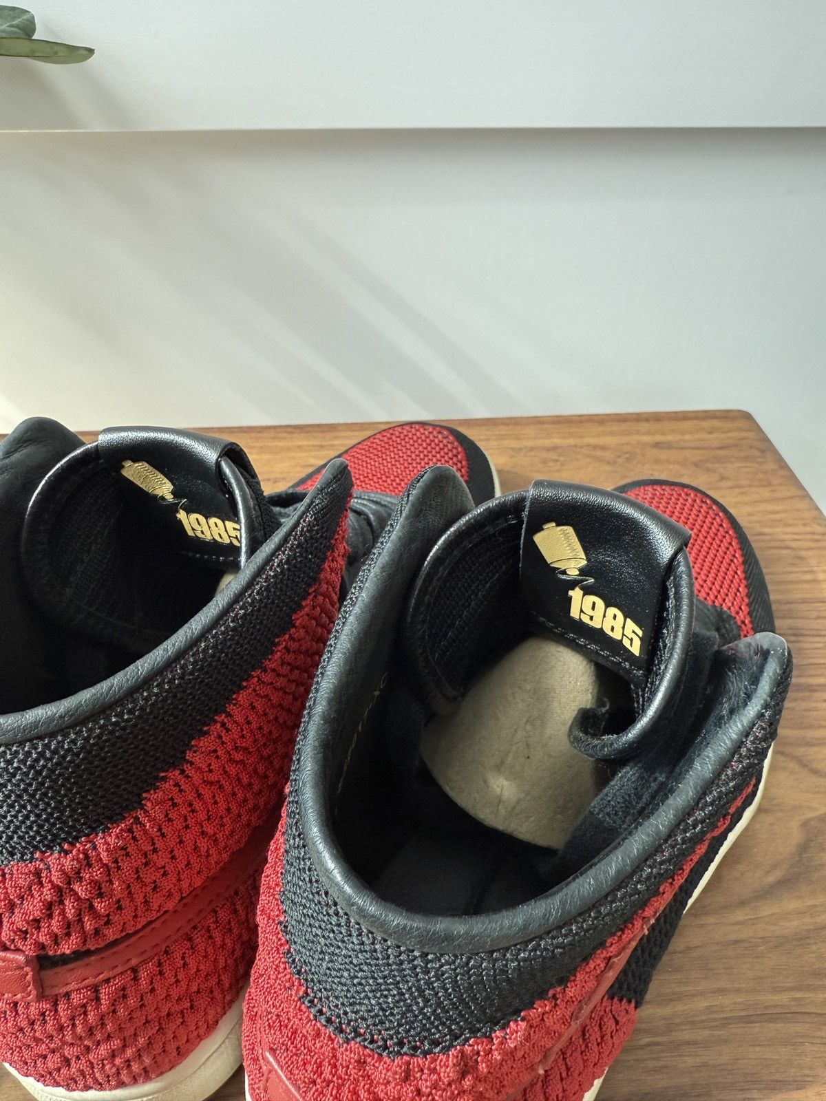 Jordan Brand Jordan 1 High Bred Flyknit Size US 9.5 / EU 42-43 - 9 Thumbnail