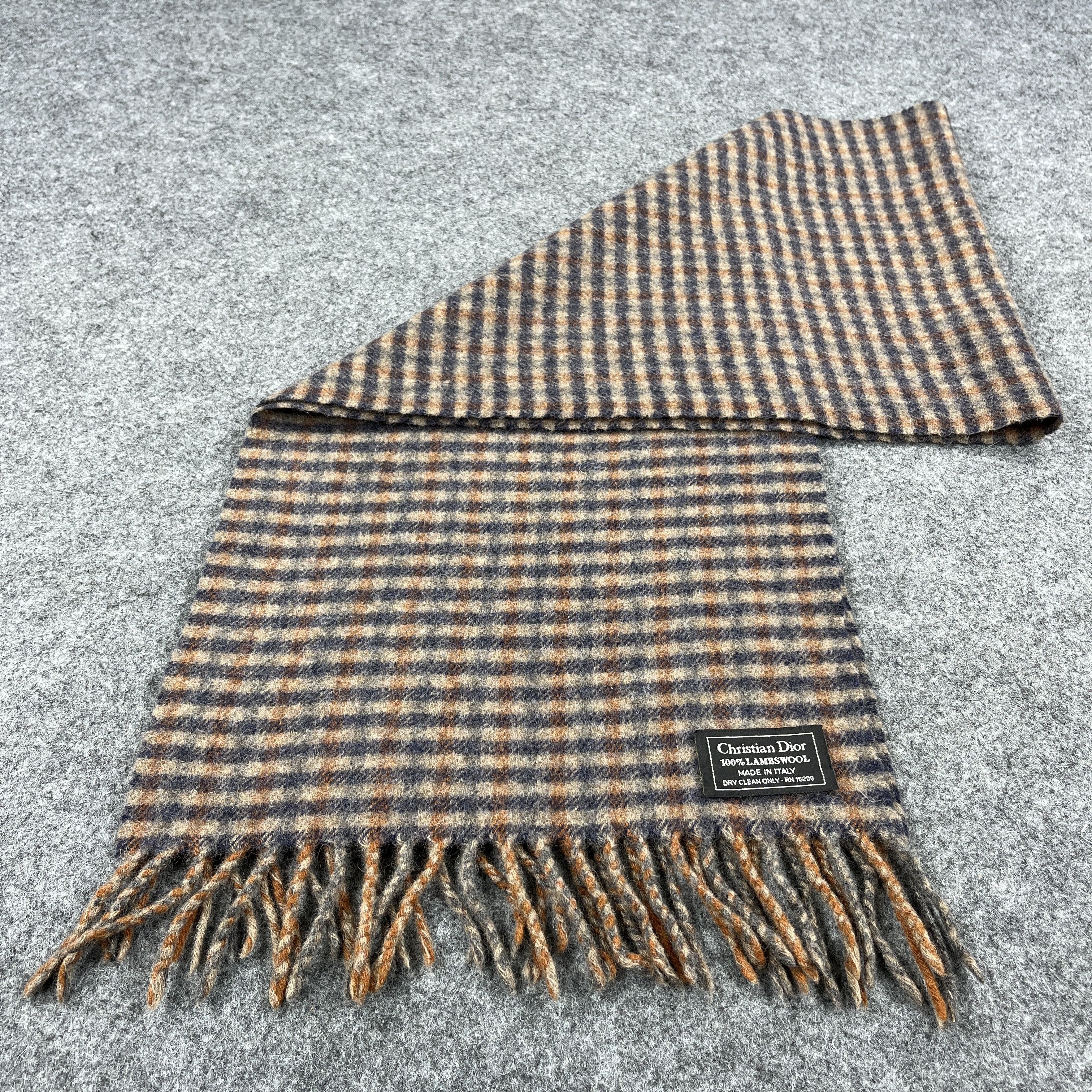 Vintage Christian Dior Scarf / Muffler / Neckwear T1112 Size ONE SIZE - 4 Thumbnail