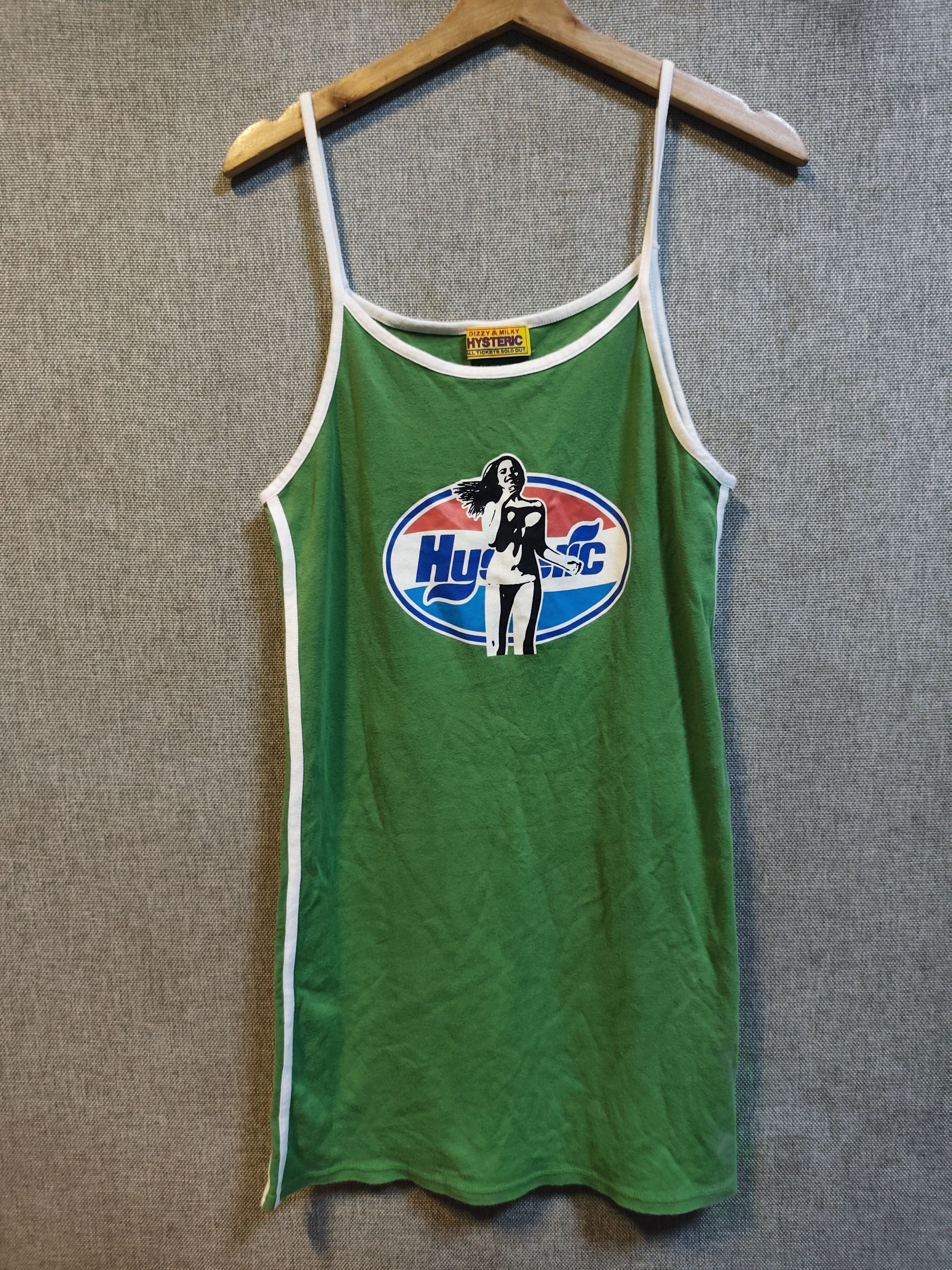 Hysteric Glamour Hysteric Glamour Vintage "Pepsi" Logo Camisole Dress Size S / US 4 / IT 40 - 1 Thumbnail