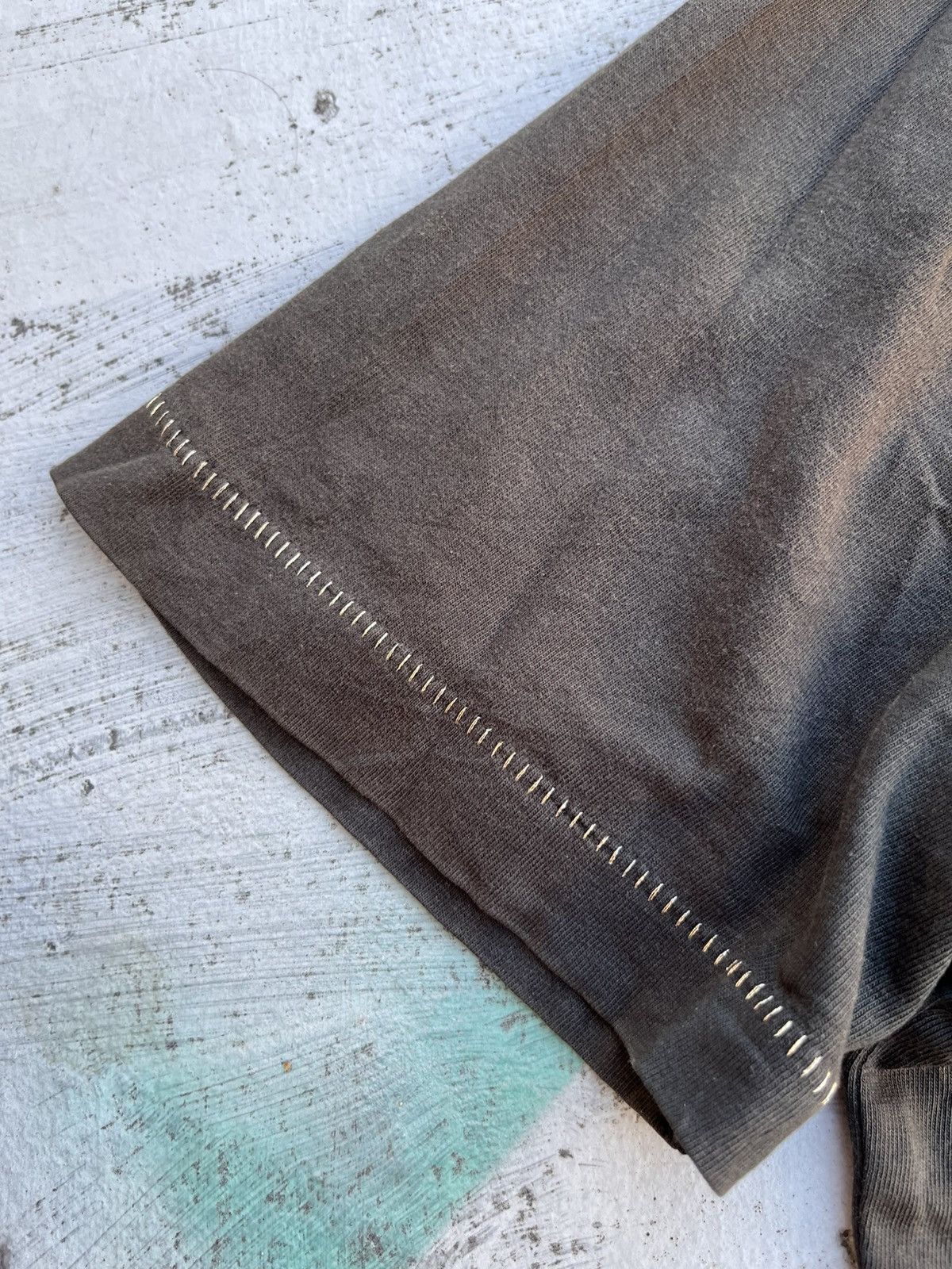Designer × Japanese Brand × Levi's LEVIS STRONGES THREAD POEM POCKET TEE Size US S / EU 44-46 / 1 - 5 Thumbnail