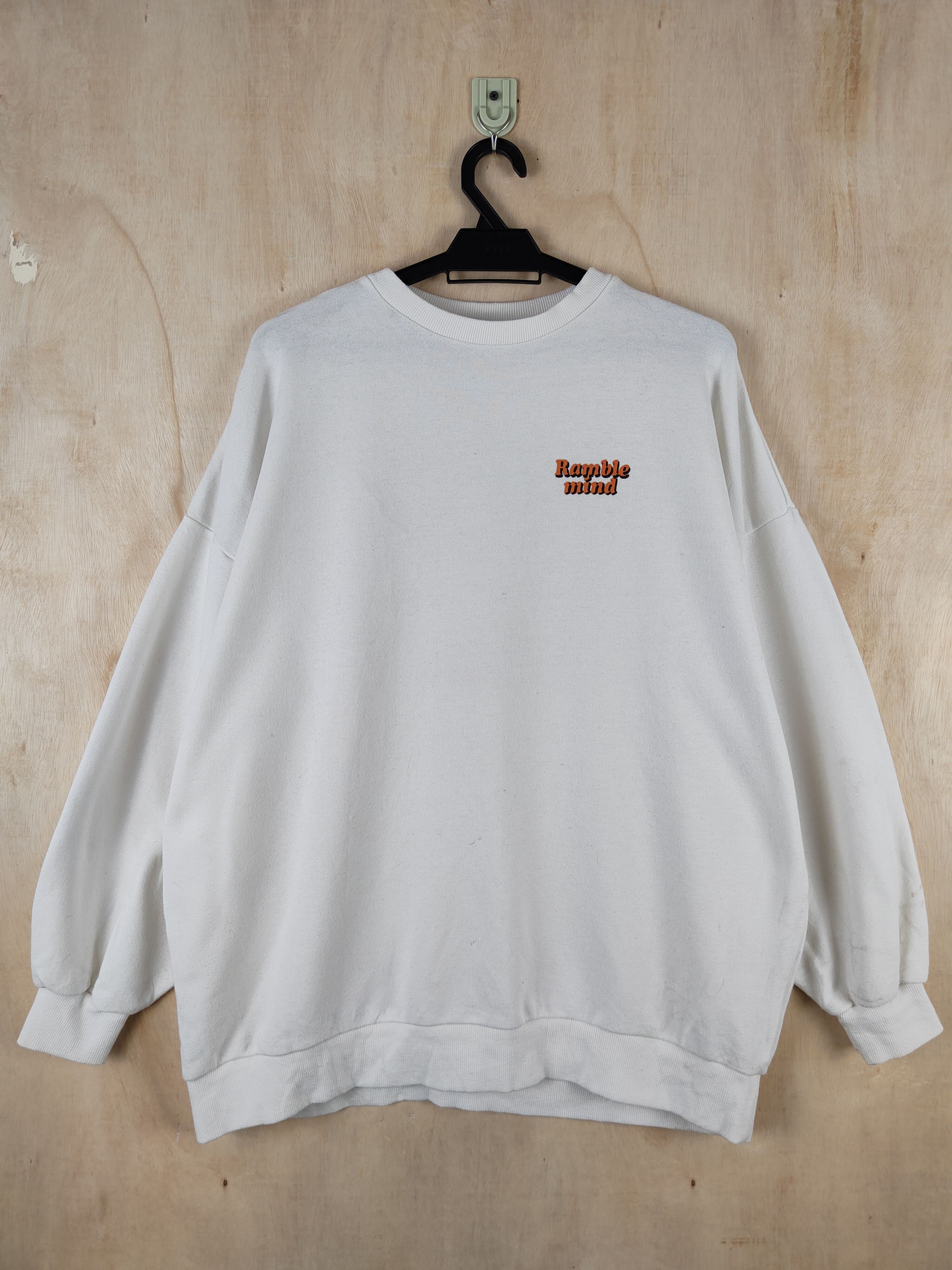 Japanese Brand × Vintage Ingni japan White Sweatshirts #S2558 Size US M / EU 48-50 / 2 - 1 Thumbnail