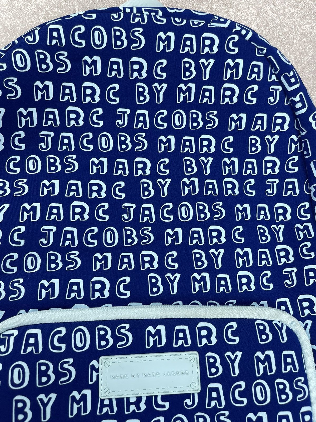 Marc Jacobs Marc Jacobs Backpack Monogram Blue Size ONE SIZE - 5 Thumbnail