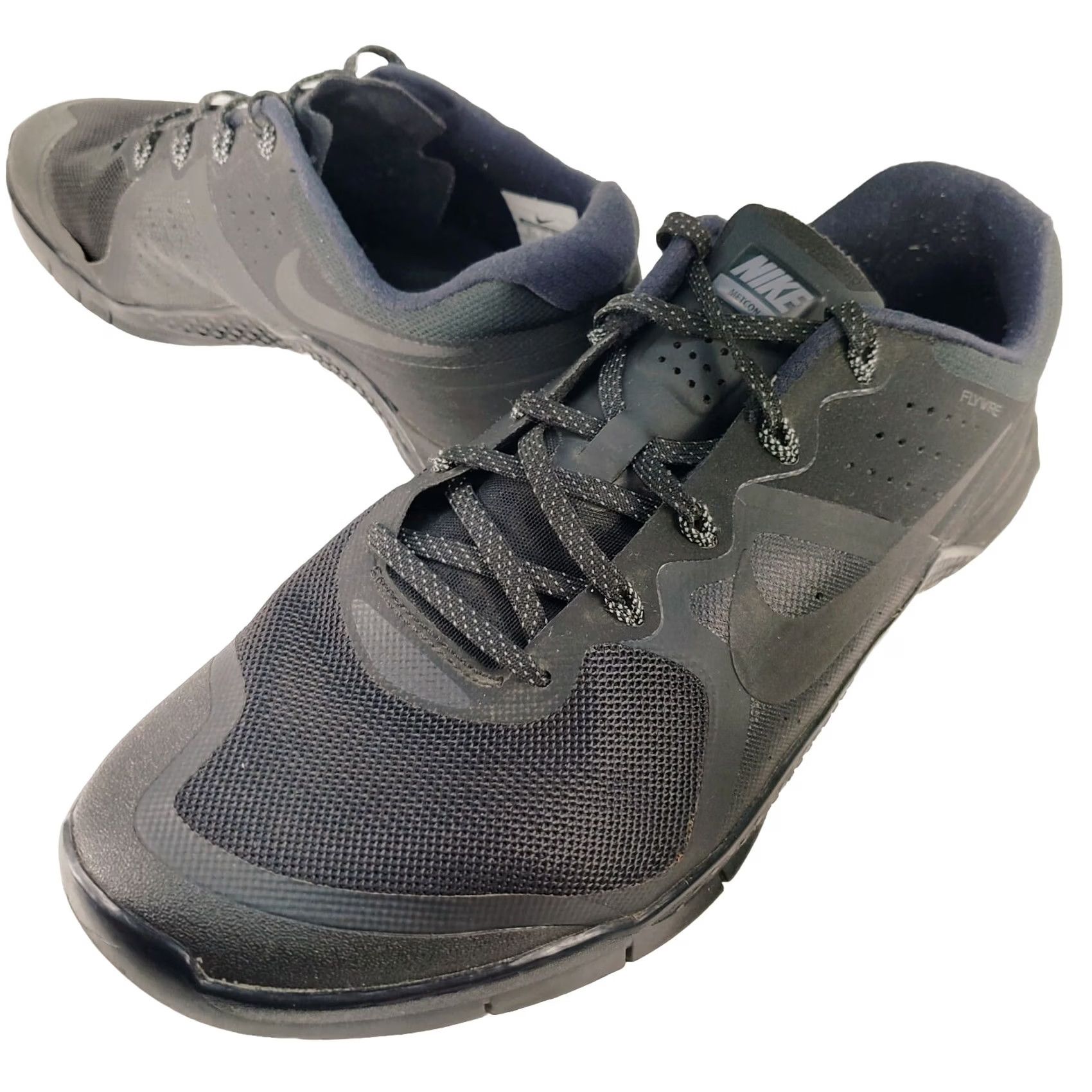 Nike Nike Metcon Dsx Flyknit 2 Flywire Triple Black Men 12.5M 819899-007 Shoes Crossfit Sneakers Nike Metcon 2015 Vietnam Preowned Size US 12 / EU 45 - 2 Thumbnail