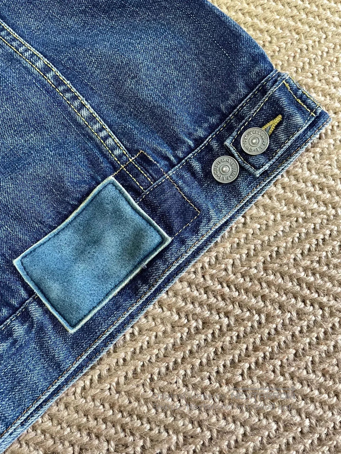 Visvim VISVIM SS 103 Damaged Washed Denim Jacket. Size US M / EU 48-50 / 2 - 5 Thumbnail